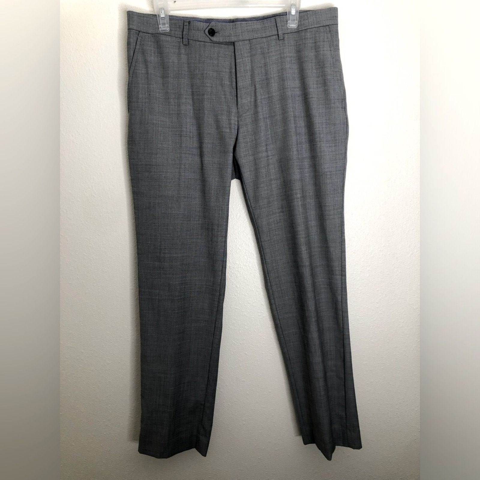 Tommy Hilfiger Men’s Tommy Hilfiger Flex Stretch Pants—34Wx30L— Gray Size US 34 / EU 50 - 1 Thumbnail