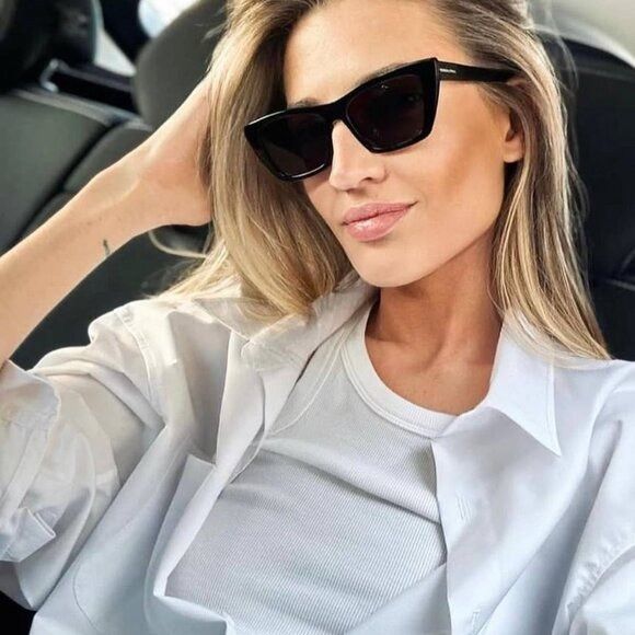 Saint Laurent Paris 🕶️ New Saint Laurent SL 276 MICA 032 Sunglasses Size ONE SIZE - 6 Thumbnail
