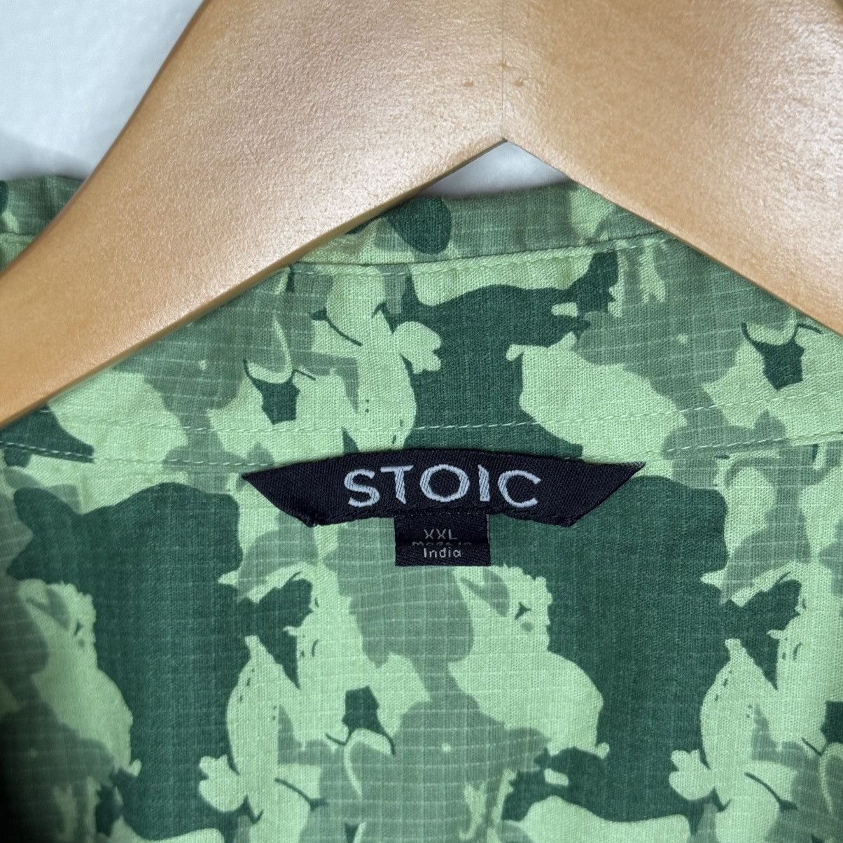 Stoic Stoic Men’s Button-Up Shirt Camo Short Sleeve Size XXL New Size US XXL / EU 58 / 5 - 4 Thumbnail