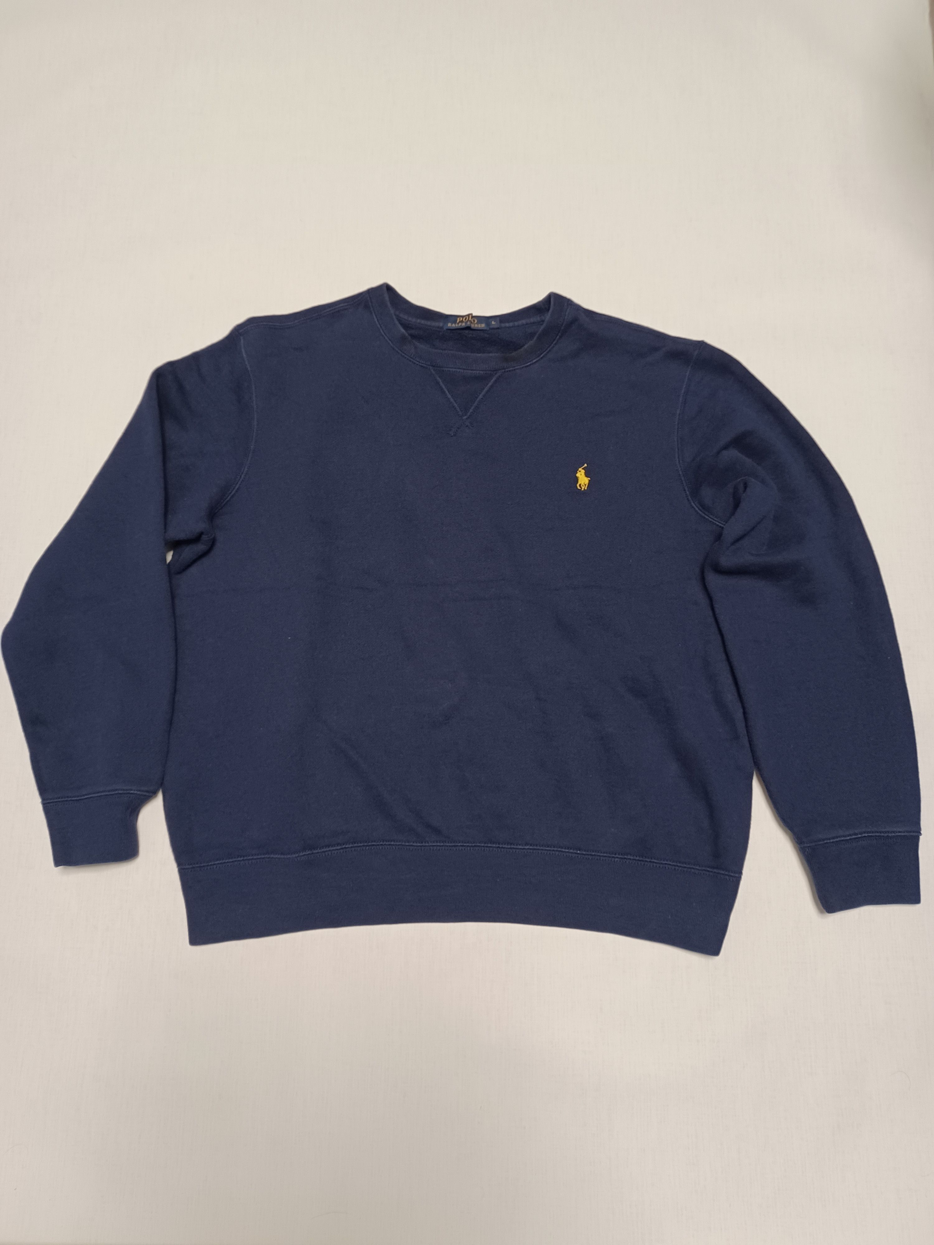 Polo Ralph Lauren POLO RALPH LAUREN VINTAGE 90s BOXY SWEATSHIRT GOLDEN LOGO Size US L / EU 52-54 / 3 - 1 Thumbnail