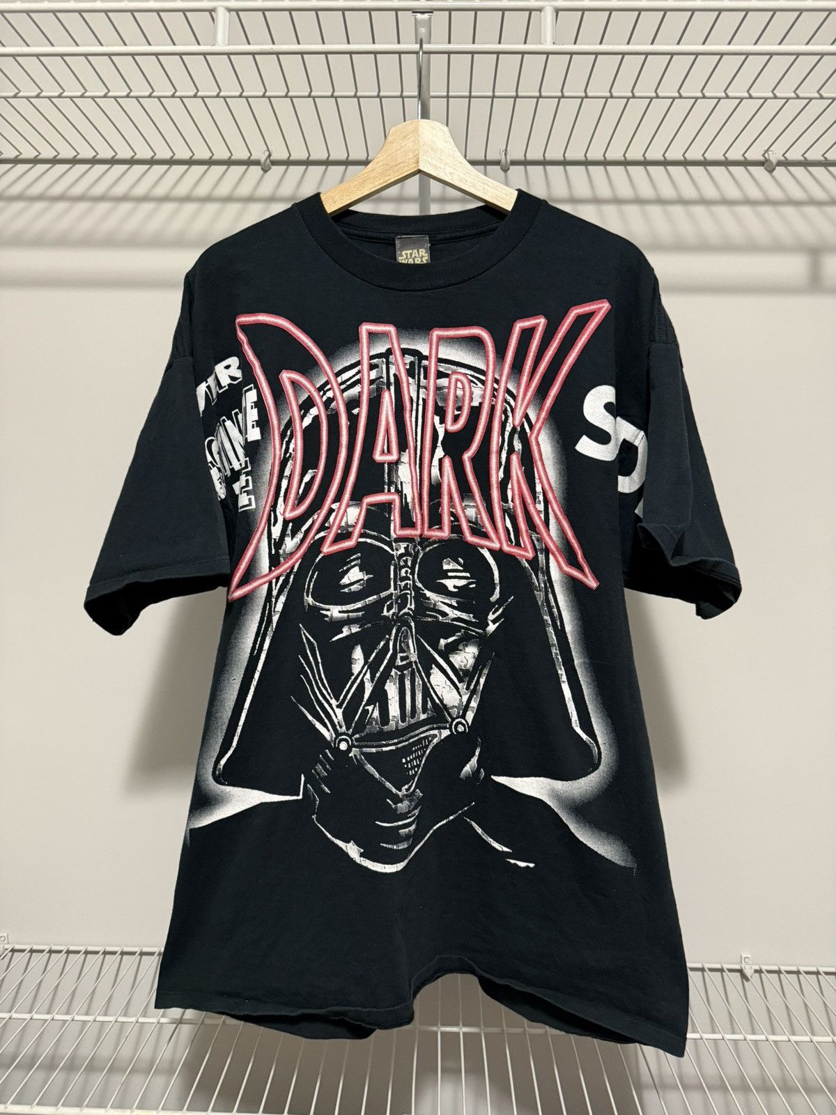 Star Wars × Vintage 1997 Star Wars Darth Vader Tee Size US XL / EU 56 / 4 - 1 Thumbnail