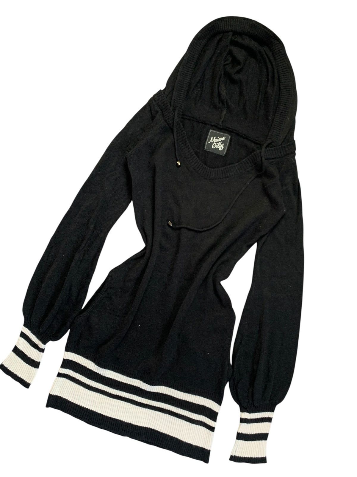Japanese Brand Maison gifly gothic striped collar jacket Size US S / EU 44-46 / 1 - 2 Thumbnail