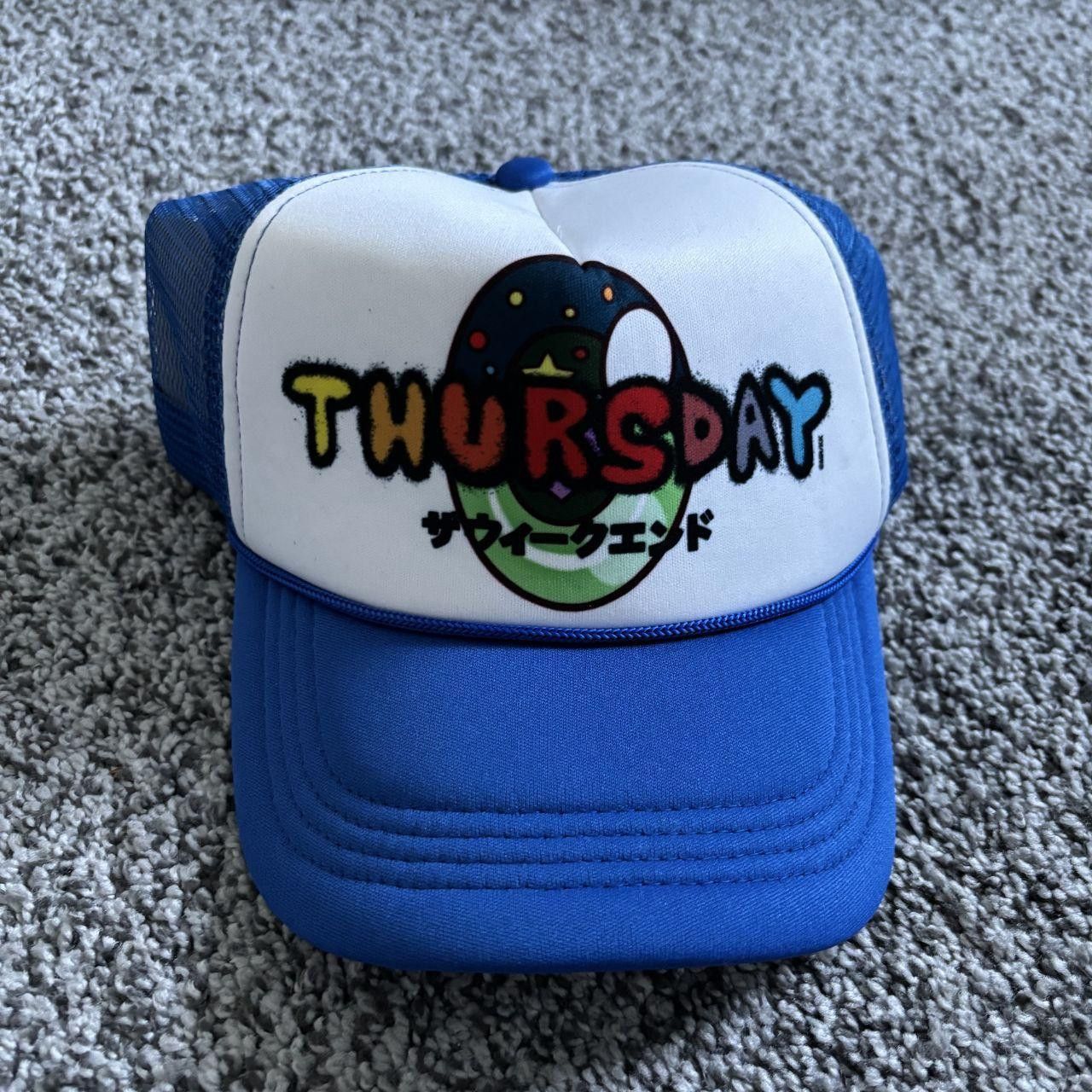 The Weeknd The Weeknd Mr. Thursday Blue Trucker Hat Size ONE SIZE - 1 Thumbnail