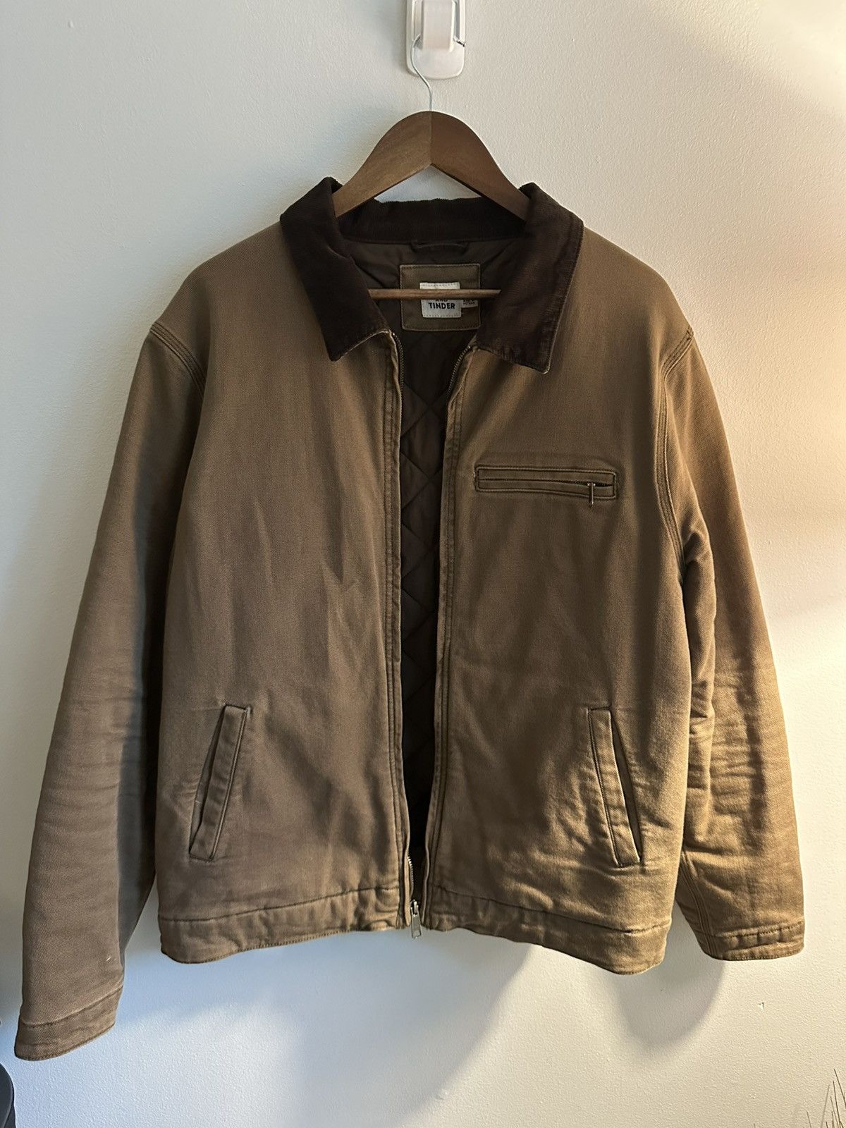 Flint And Tinder Flint and Tinder Mason Canvas Work Jacket Washed Earth L Size US L / EU 52-54 / 3 - 3 Thumbnail