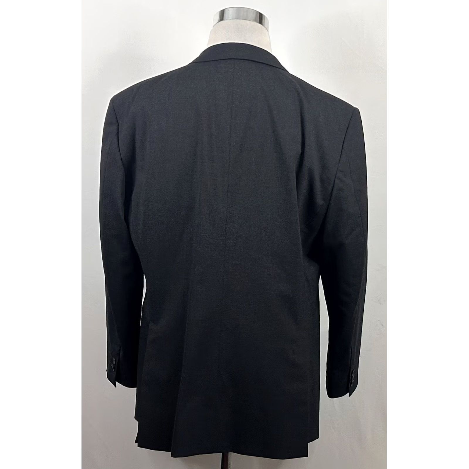 Theory Theory 44R Sport Coat Wool Blend Dark Gray Two Button Lined Double Vented Mens Regular Jacket Size US XS / EU 42 / 0 - 6 Thumbnail