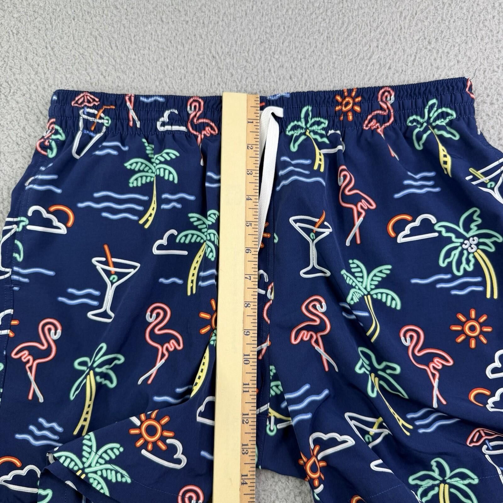 Chubbies Chubbies Neon Glades Swim Trunks Men's XL (34x5.5) Lined Size US 36 / EU 52 - 4 Thumbnail