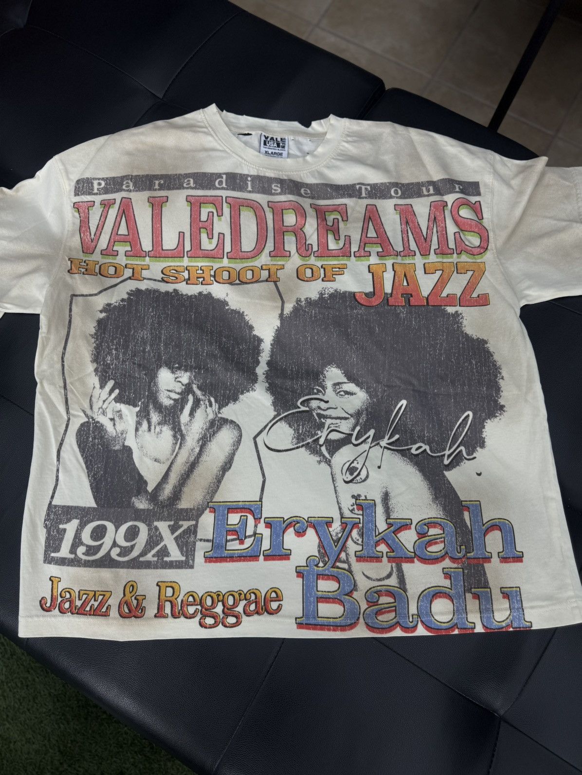 Vale Valley White Jazz Tee Shirt Size XL (NEW) Size US XL / EU 56 / 4 - 1 Thumbnail