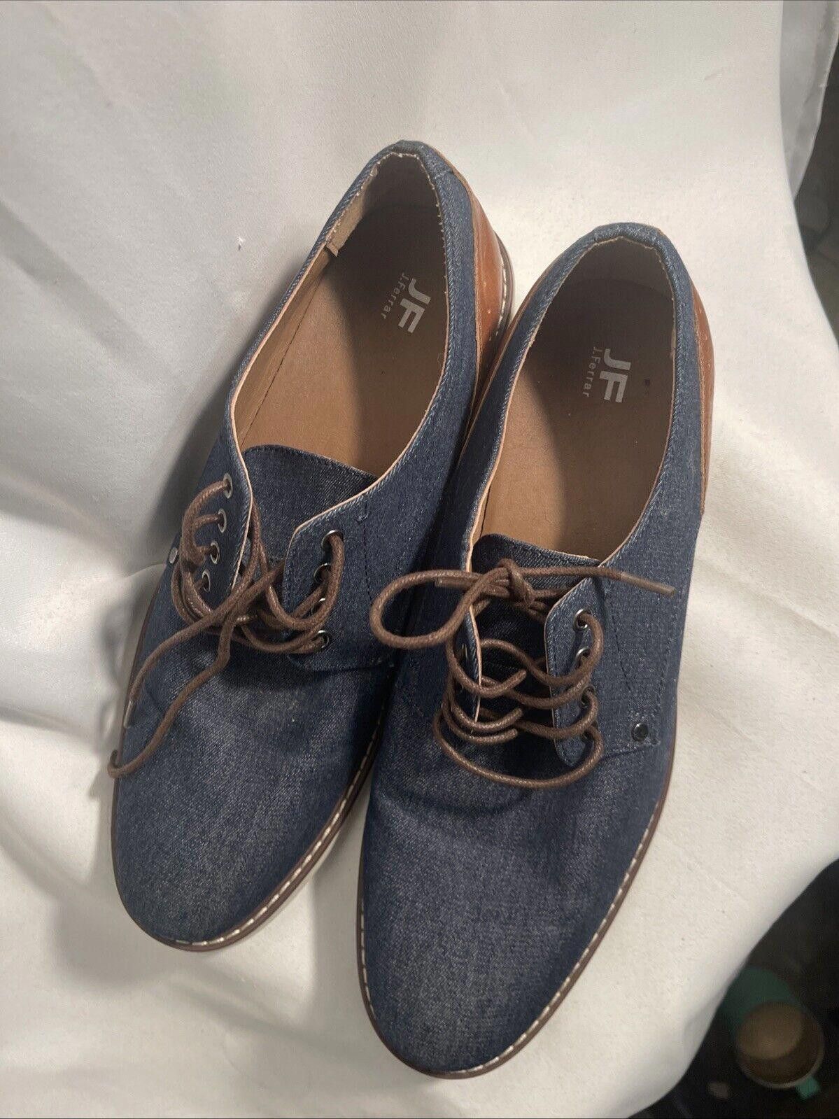 J Ferrar Men's Size 12MUS - JF J.FERRAR Morton Oxford Shoes Size US 12 / EU 45 - 4 Thumbnail