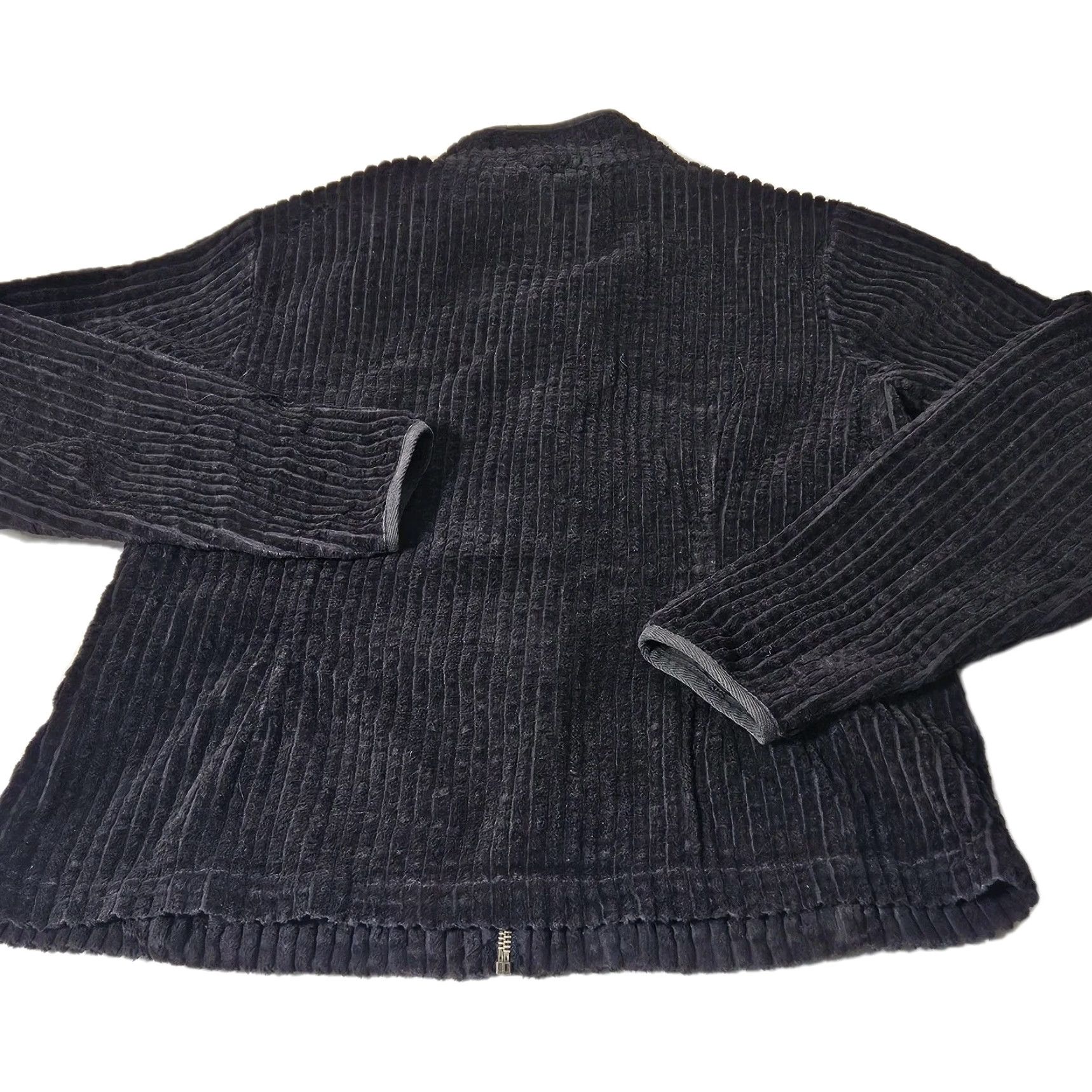 Vintage Woolrich Black Full-Zip Kinsdale Cotton Corduroy Velour Jacket Women M Size M / US 6-8 / IT 42-44 - 6 Thumbnail