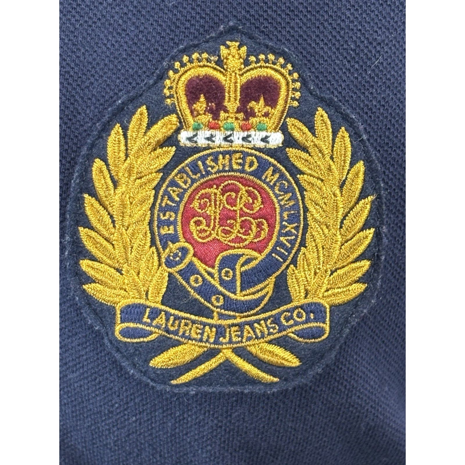 Ralph Lauren Lauren Ralph Lauren Knit Polo Shirt Women’s L Navy Crest 3/4 Sleeve Preppy Polo Shirt Women’s L Navy Crest 3/4 Sleeve Preppy Size L / US 10 / IT 46 - 6 Thumbnail
