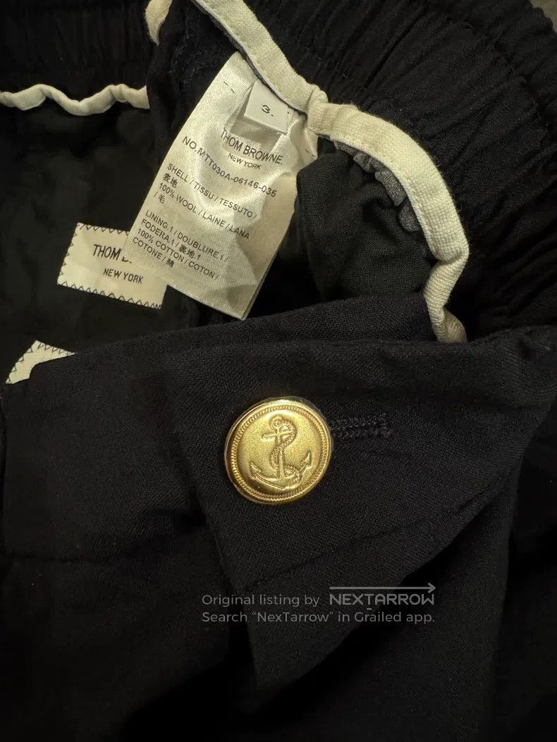 Thom Browne Thom Browne size 3 Casual Pants, Long Pants, Dark Blue, Lin Size US 41 - 5 Thumbnail