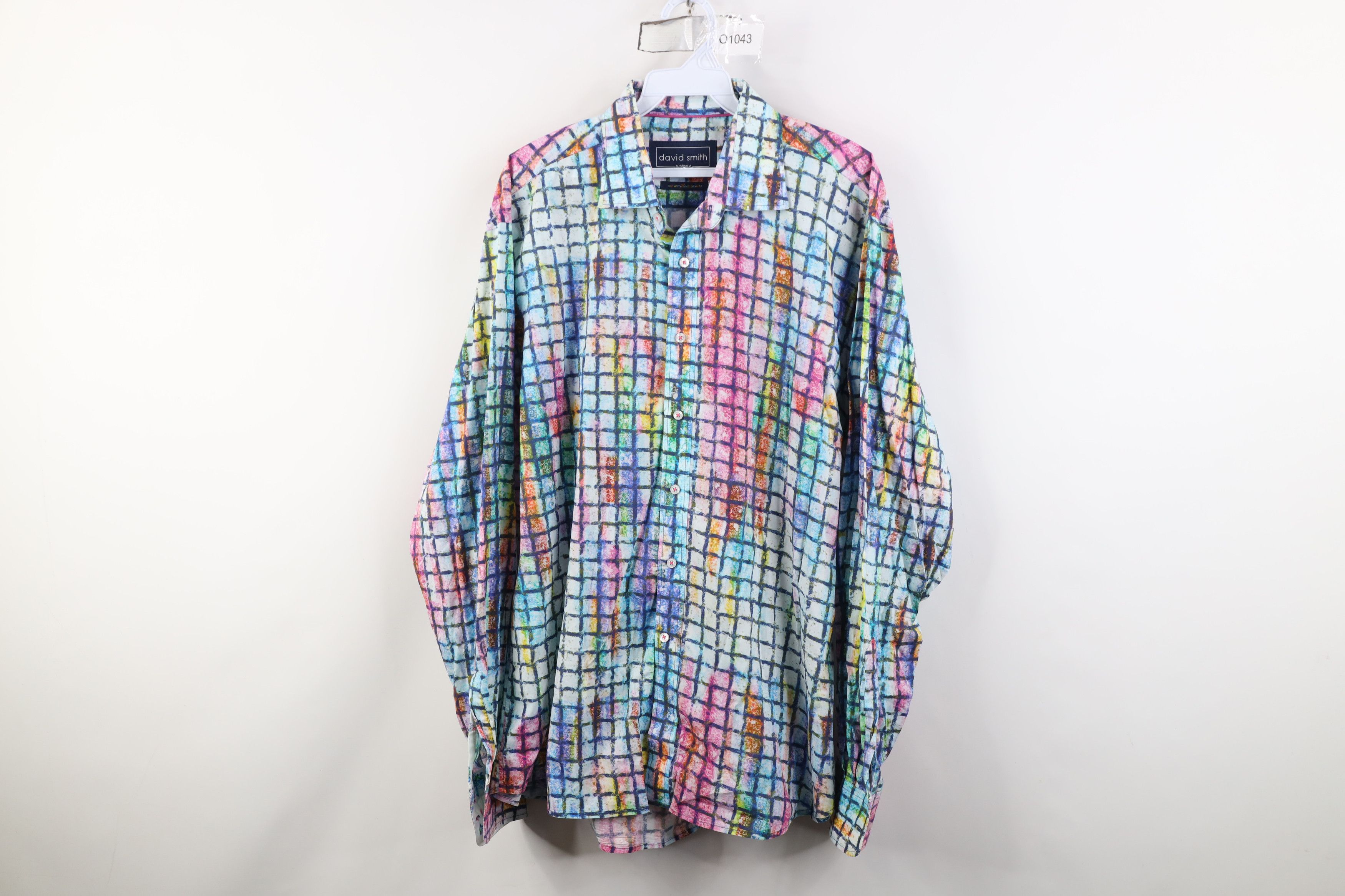 Vintage David Smith Australia Jelly Fish Flip Cuff Collared Shirt Size US XL / EU 56 / 4 - 1 Thumbnail