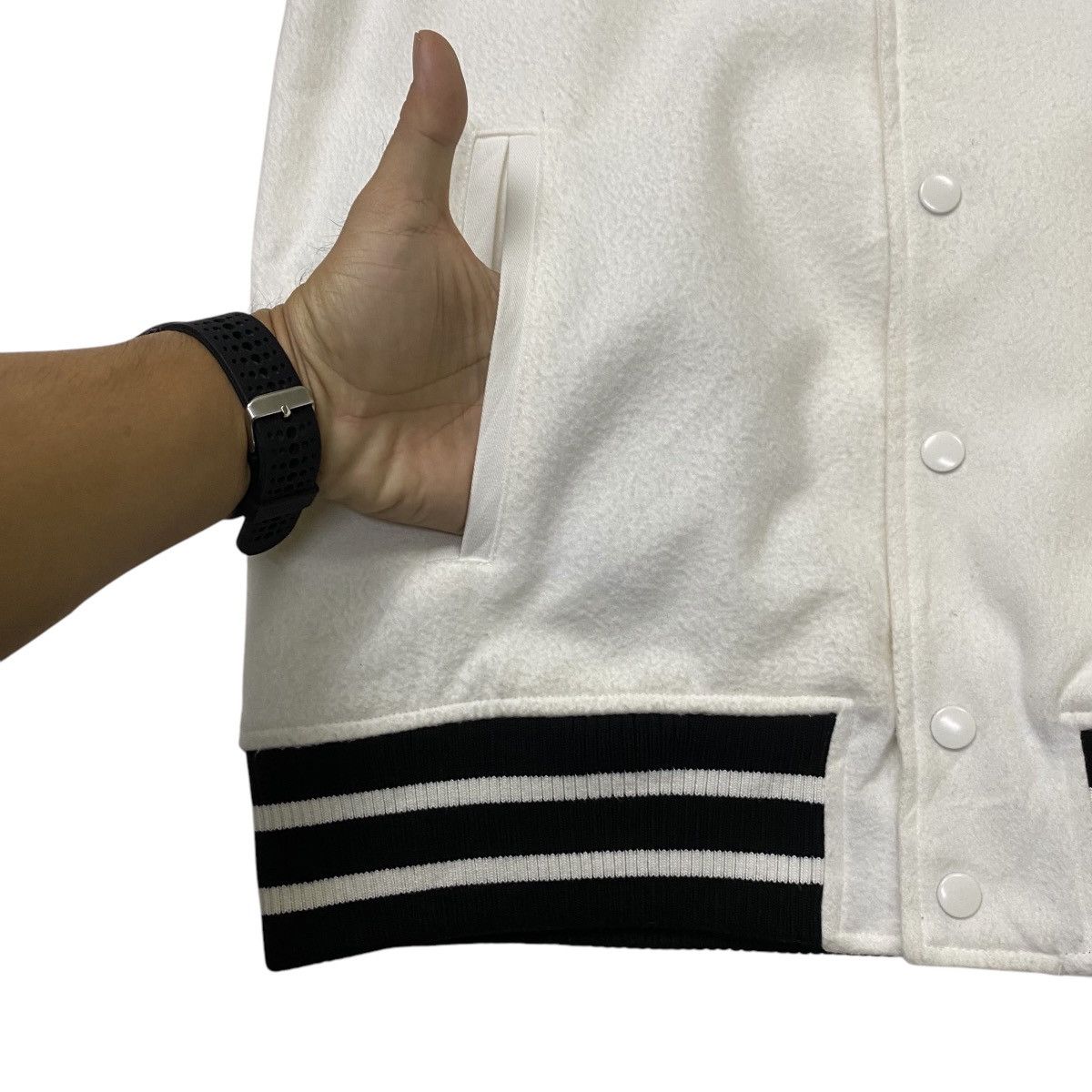 Japanese Brand × WWE × WWF Las Ingobernables des Japon varsity jacket Size US M / EU 48-50 / 2 - 6 Thumbnail