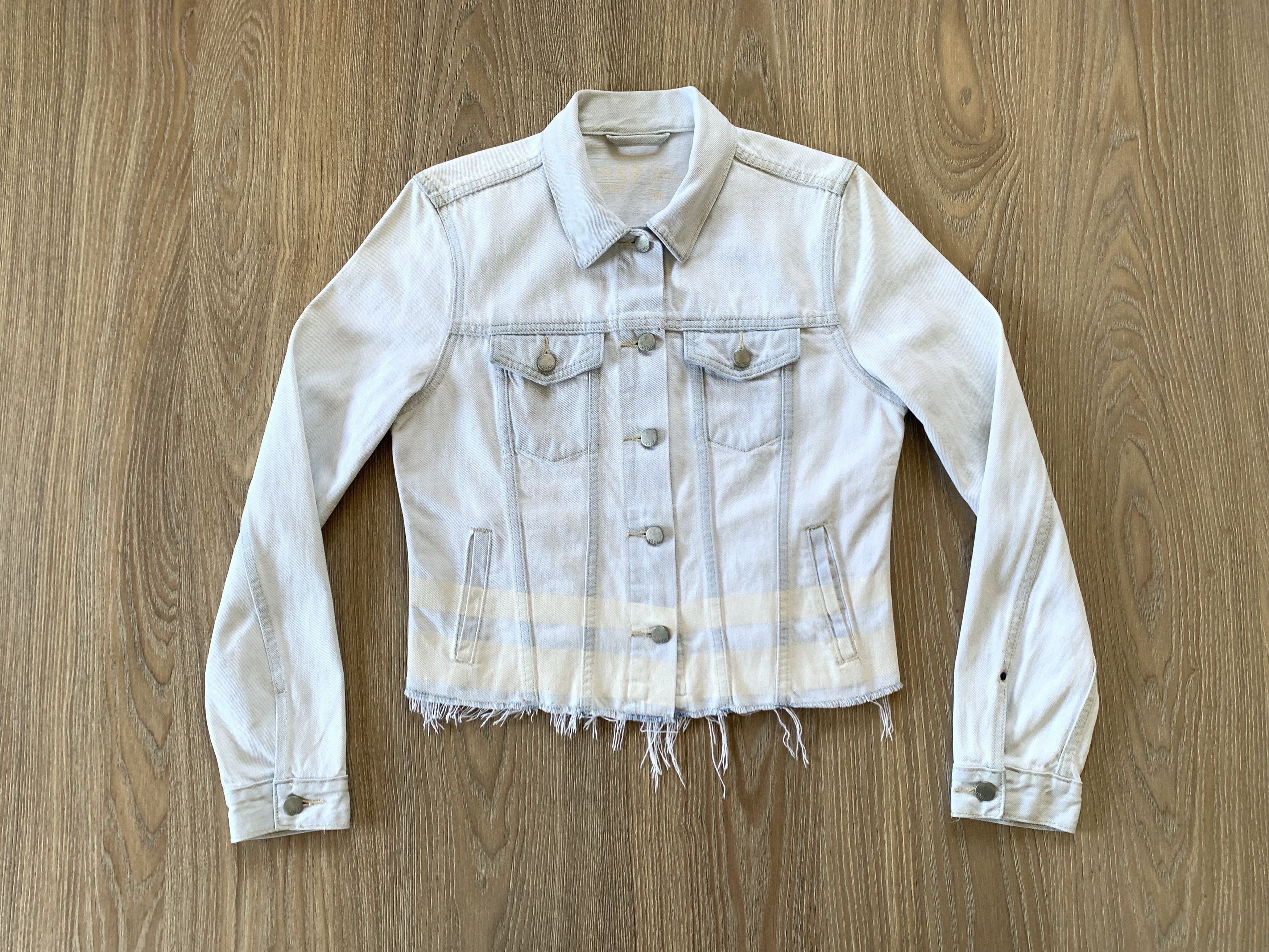 Gap Gap Women Printed Denim Jacket Size M / US 6-8 / IT 42-44 - 2 Thumbnail