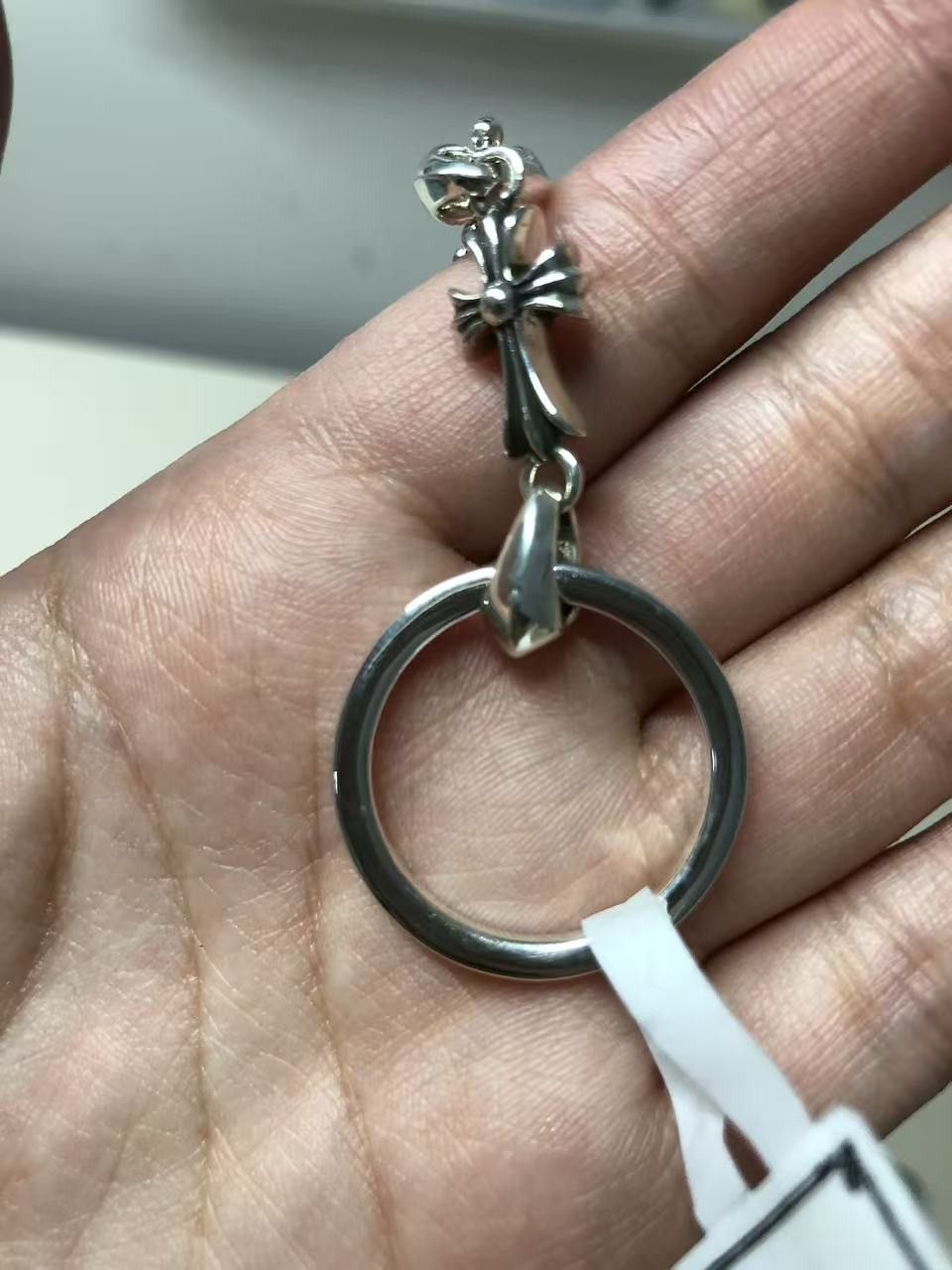 Chrome Hearts Chrome Hearts Silver Glasses Hanging Chain Size ONE SIZE - 6 Thumbnail