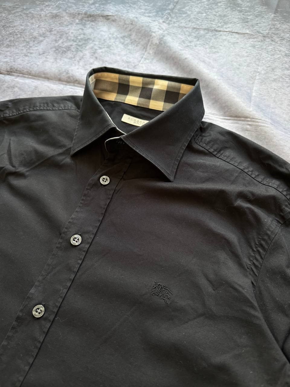 Burberry Black Mens Shirt Burberry Brit Size US L / EU 52-54 / 3 - 2 Thumbnail
