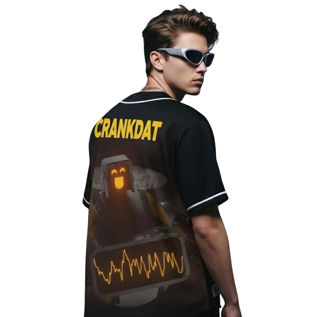 Other NEW Crankdat Rave Jersey EDM Shirt Black Festival Concert LG Size US L / EU 52-54 / 3 - 4 Thumbnail
