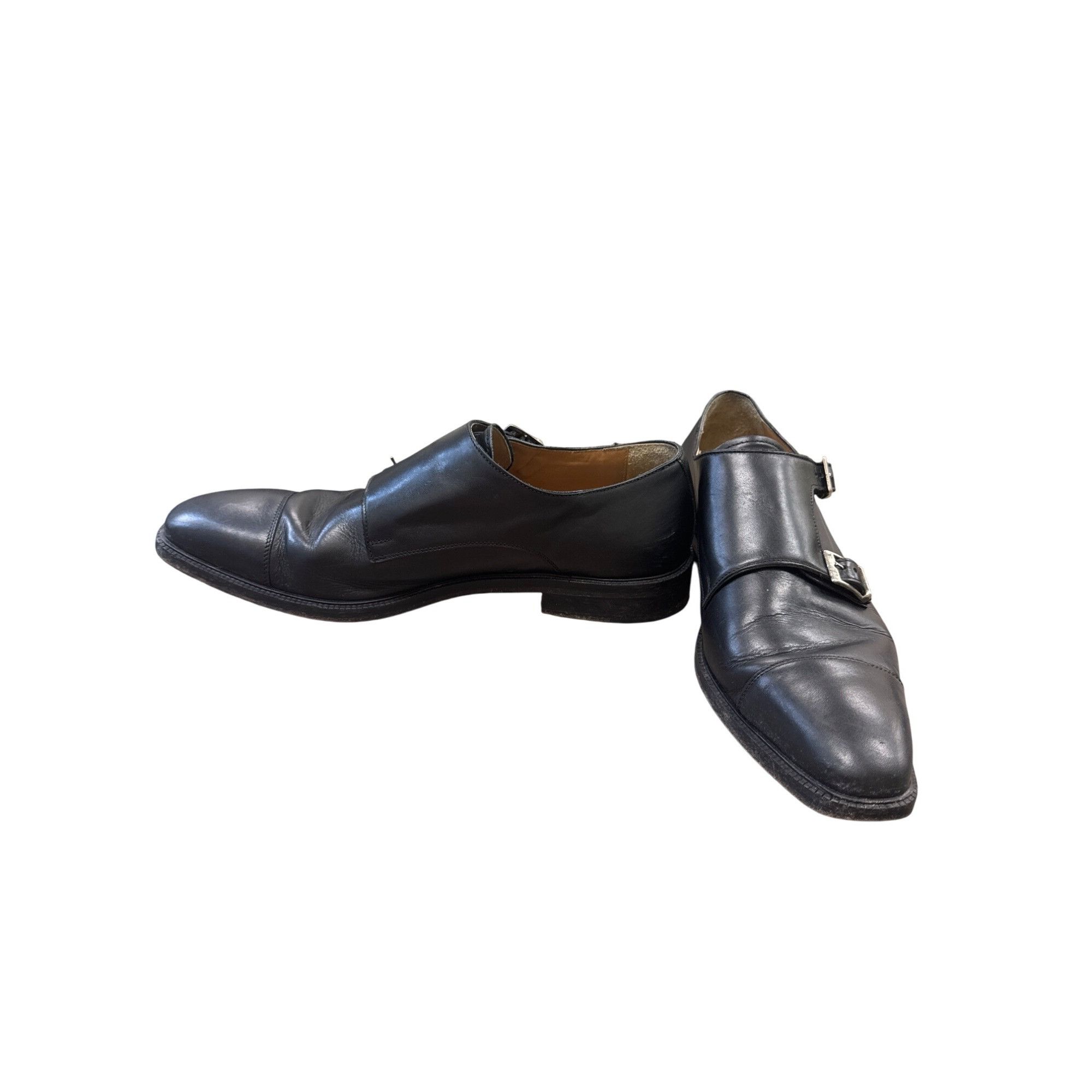 Designer Wall & Water mens black leather dress shoes oxfords Size 11 Size US 11 / EU 44 - 3 Thumbnail