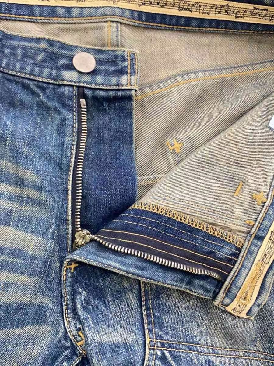 Number (N)ine AW09 Aged Double Knee Denim Jeans Size US 30 / EU 46 - 3 Thumbnail