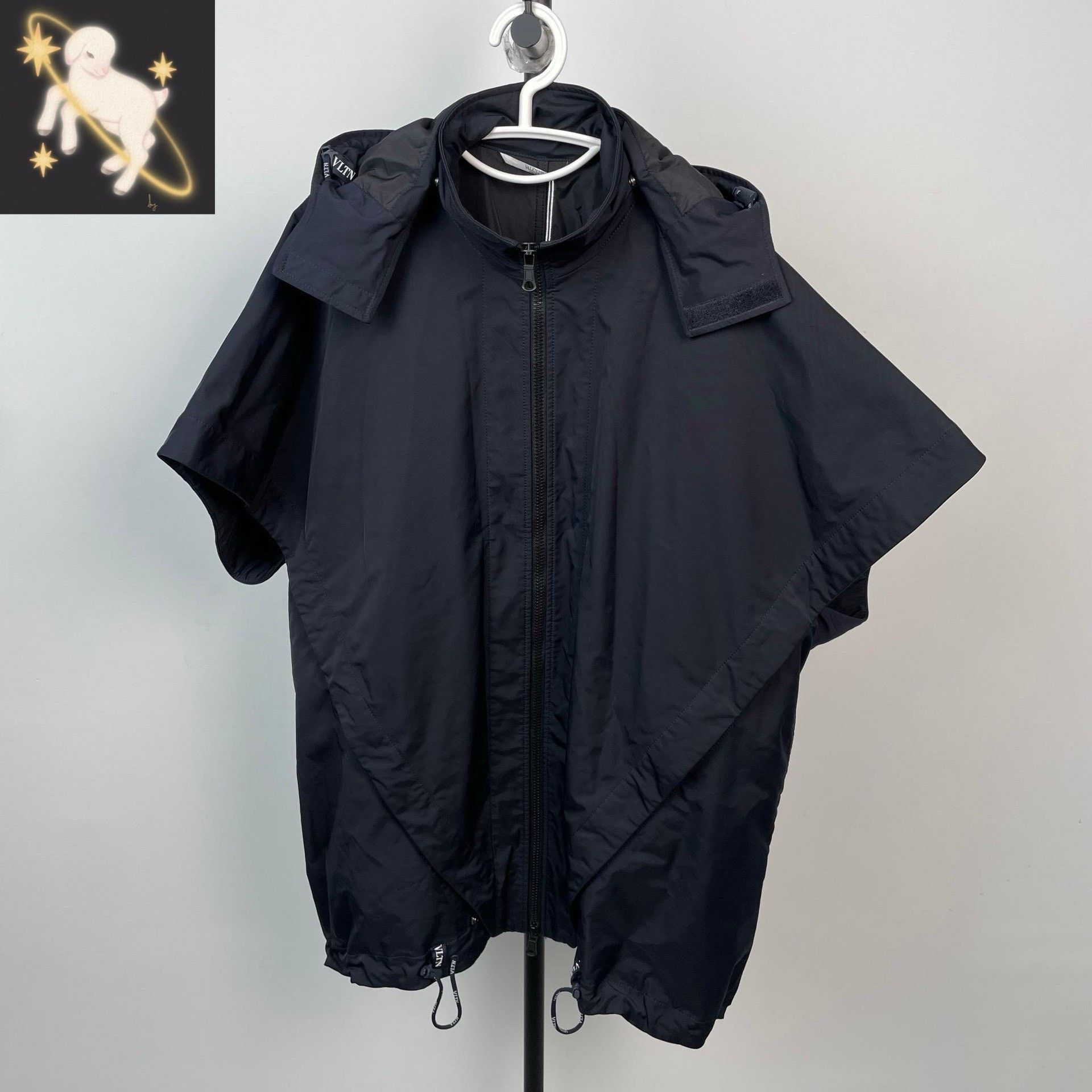Valentino Valentino Blue Hoodie 46 Men Size US L / EU 52-54 / 3 - 1 Thumbnail