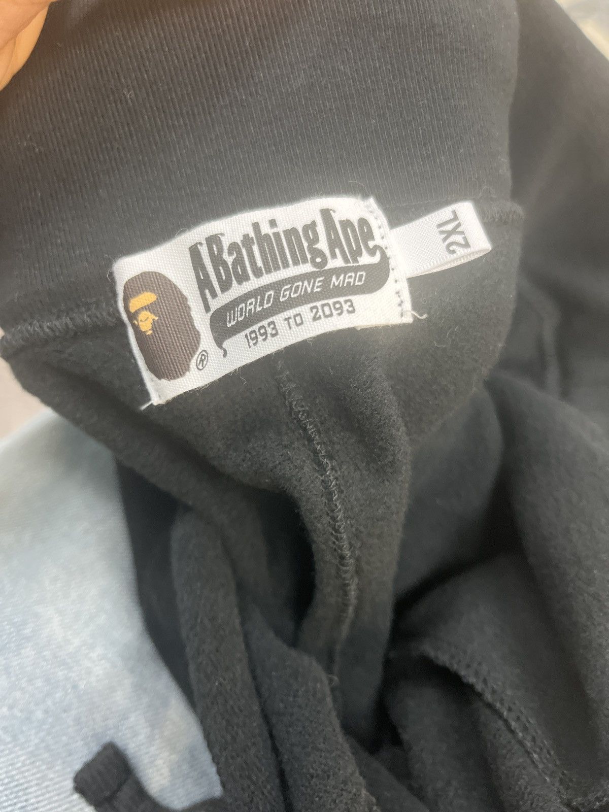 Bape Bape Logo sweat pant 2XL Size US 38 / EU 54 - 2 Thumbnail