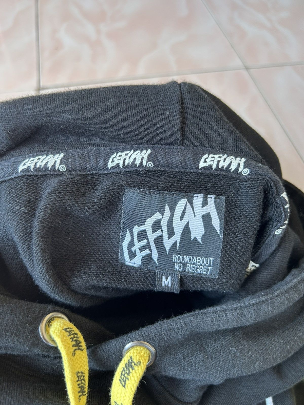 Japanese Brand × Seditionaries Leflah Raw Cul 621 Gunshots Designed Distressed Hoodie Size US M / EU 48-50 / 2 - 9 Thumbnail