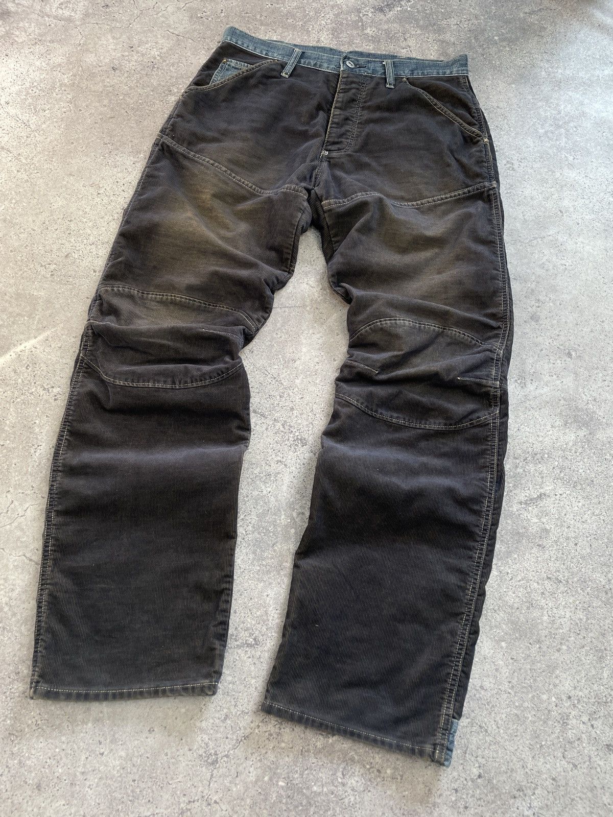 G-Star Vintage Y2K G-Star Raw Velvet Denim Baggy Fit Pants Size US 33 - 7 Thumbnail