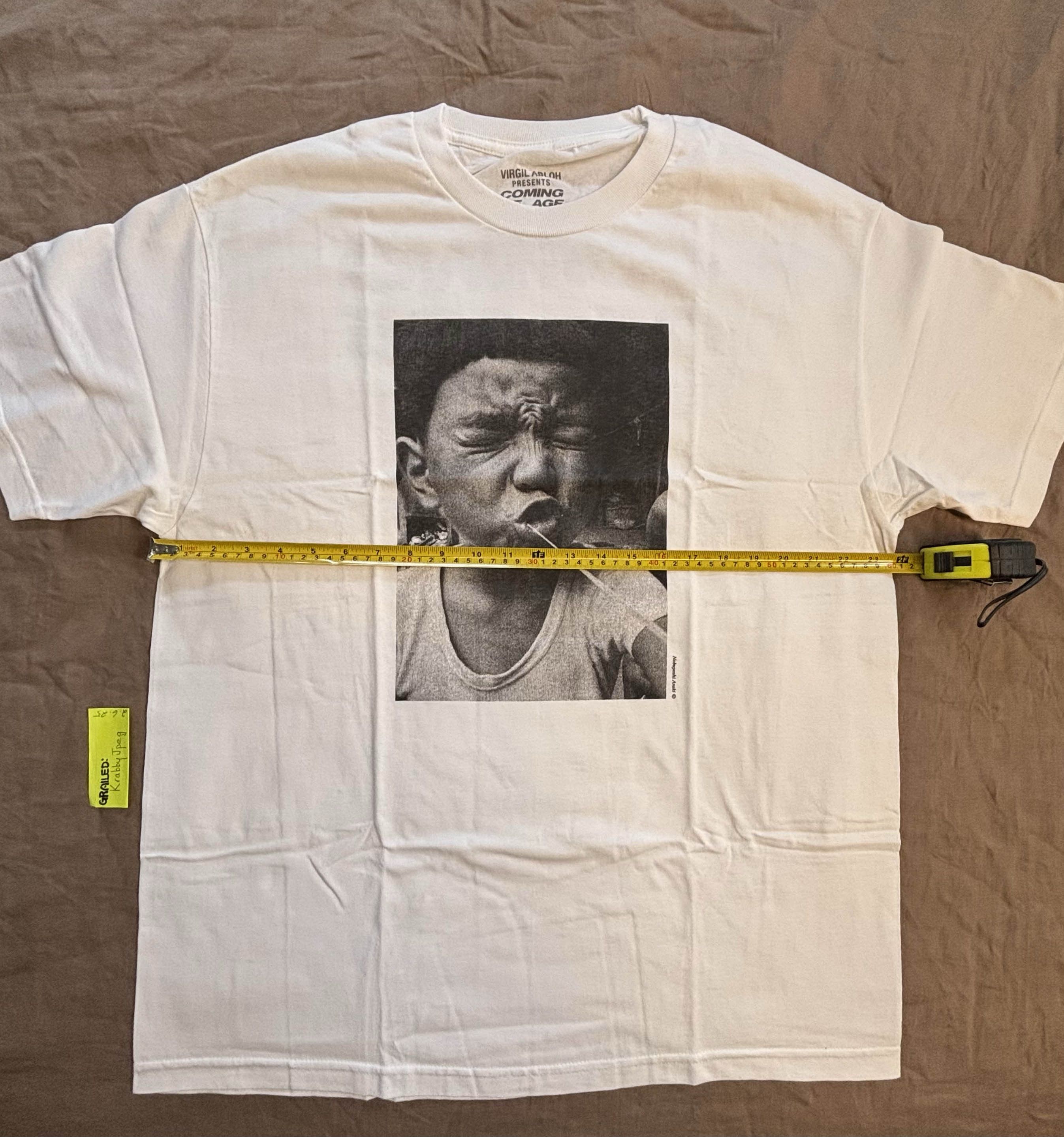 Virgil Abloh Deadstock Virgil Abloh x Nobuyoshi Araki Coming Of Age shirt Size US XL / EU 56 / 4 - 4 Thumbnail