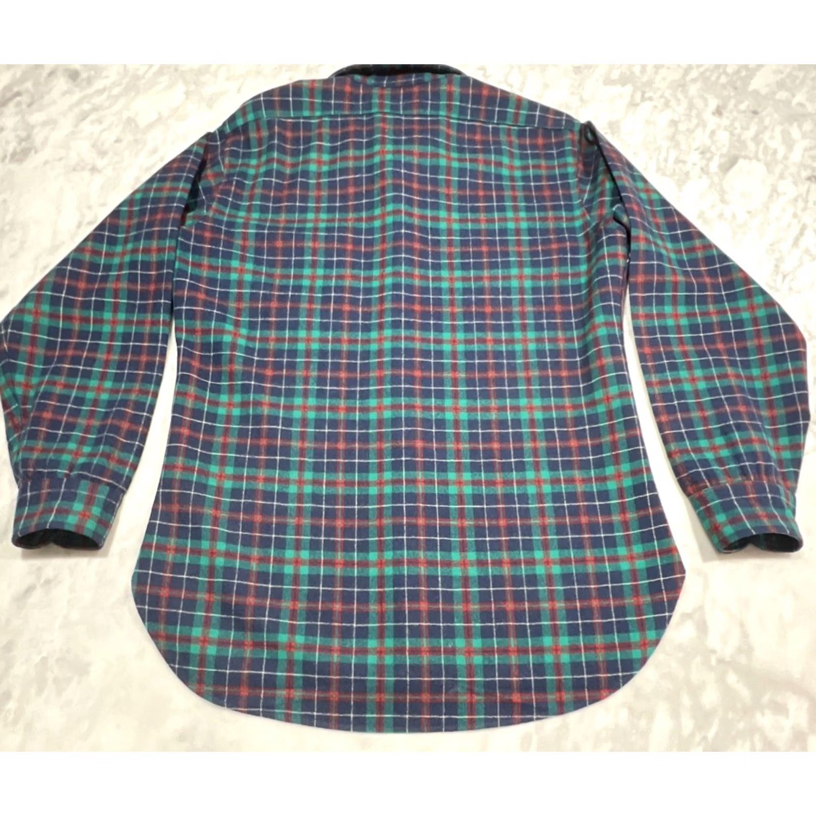 Pendleton VINTAGE Pendleton Wool Shirt Men M Pocket Long Sleeve Plaid USA Size US M / EU 48-50 / 2 - 5 Thumbnail