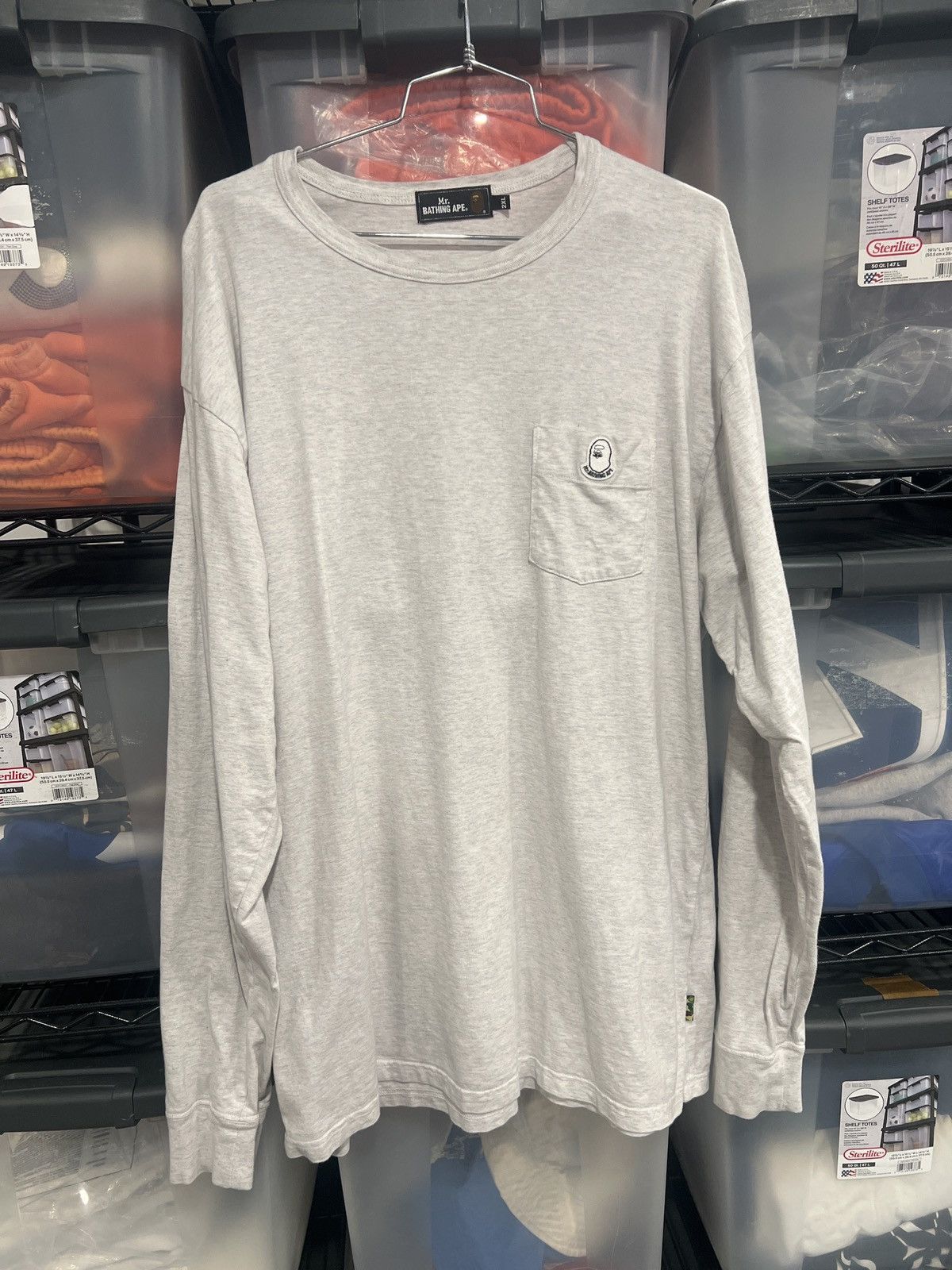 Bape Mr Bathing Ape Long Sleeve Size US XXL / EU 58 / 5 - 1 Thumbnail