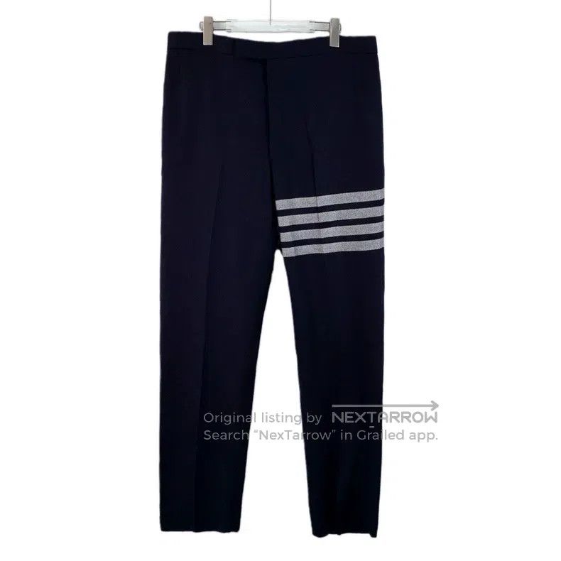 Thom Browne Thom Browne size 3 Woolen casual trousers Size US 41 - 1 Thumbnail