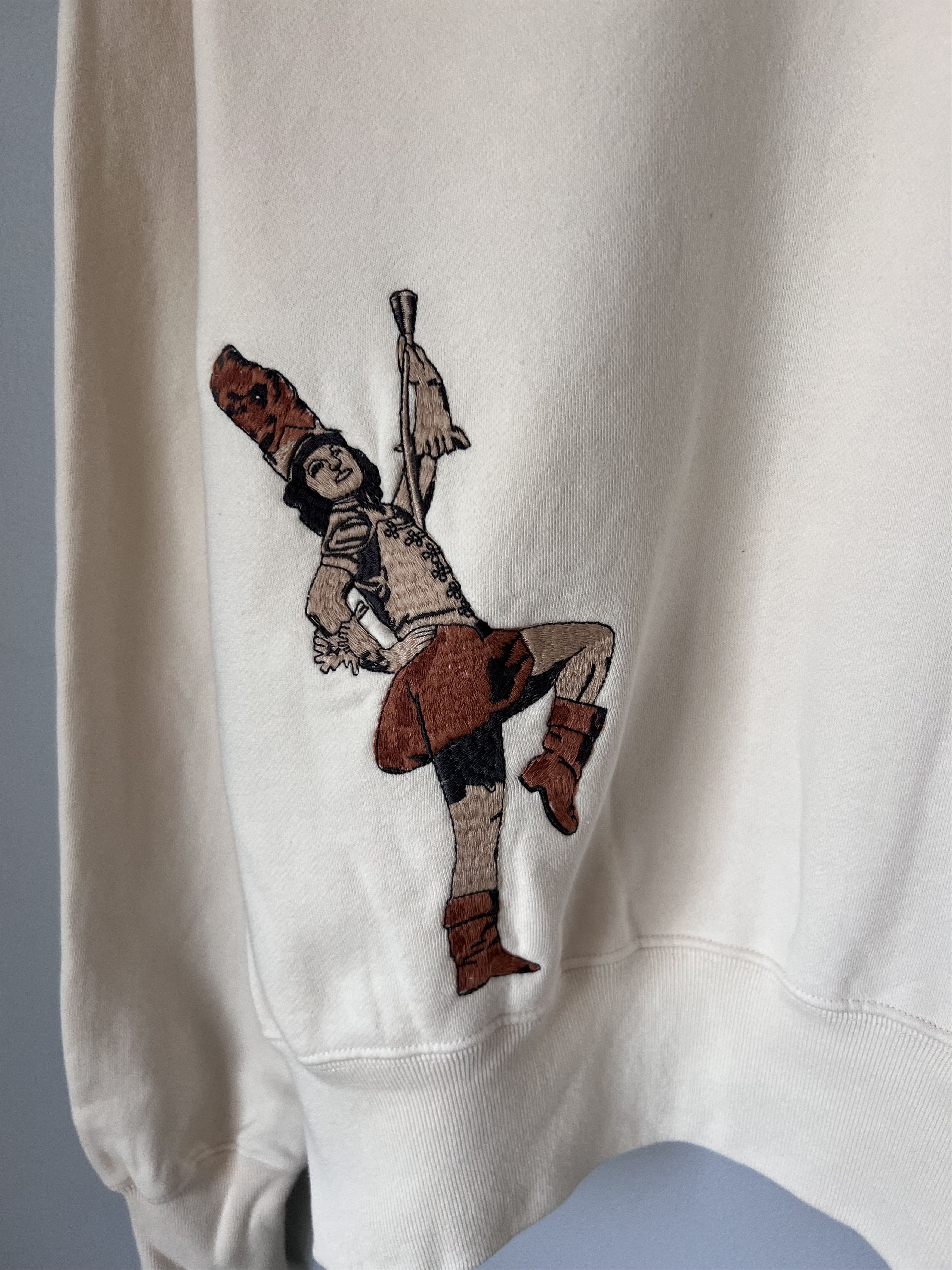 Samuel Zelig Samuel Zelig Marching Band Crewneck Sweatshirt in White Size US L / EU 52-54 / 3 - 3 Thumbnail