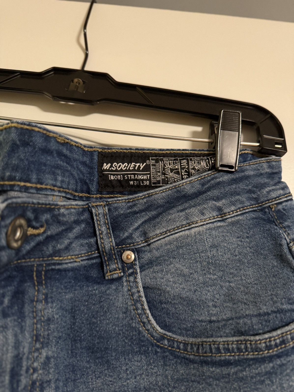 Other MENS M.SOCIETY JEANS Size US 31 - 2 Thumbnail