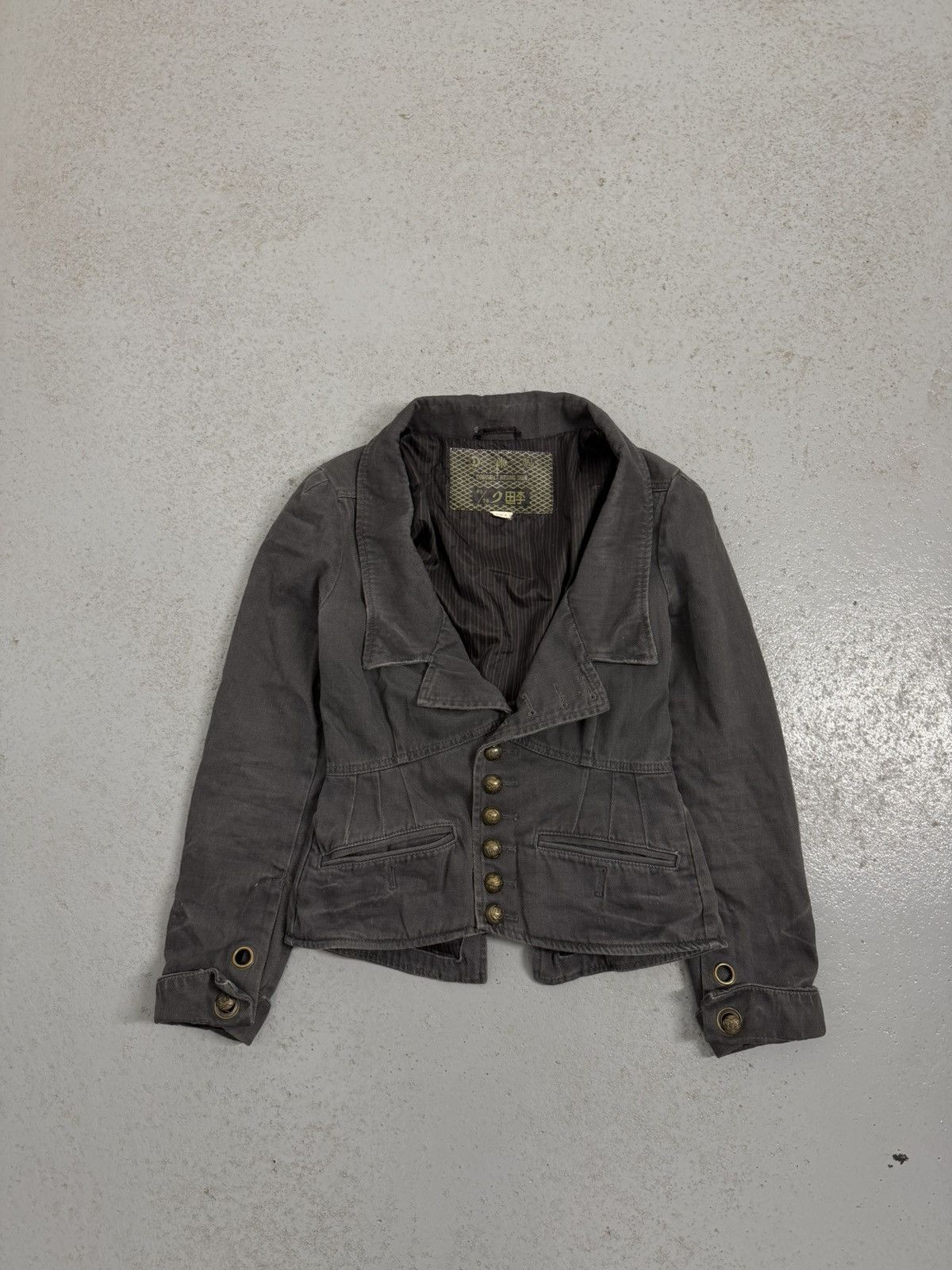 Diesel Vintage Diesel Rising Sun Washed Denim Jacket Size S / US 4 / IT 40 - 1 Thumbnail
