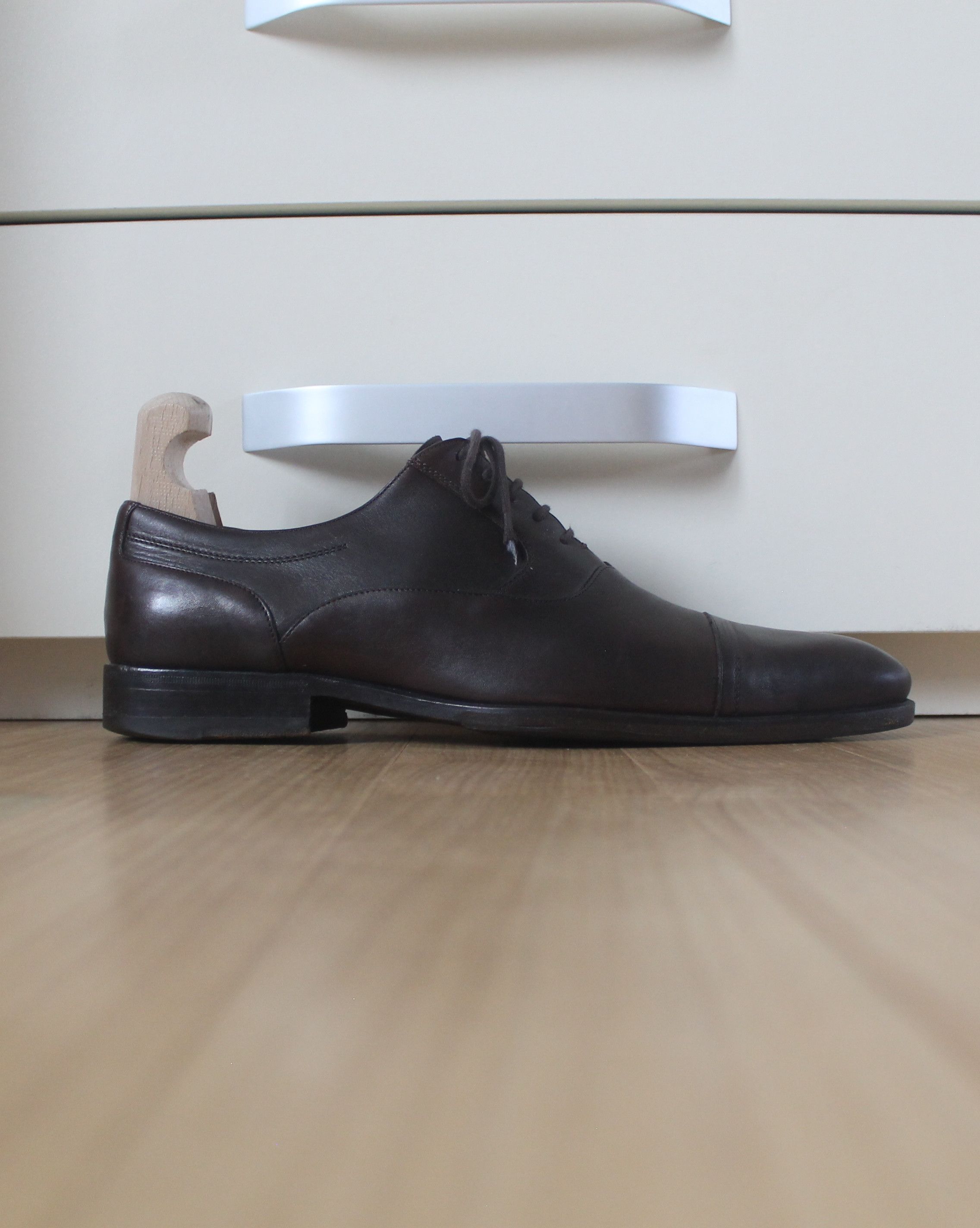 Gucci Gucci Lace Up Oxfords Leather Shoes Size US 9 / EU 42 - 4 Thumbnail