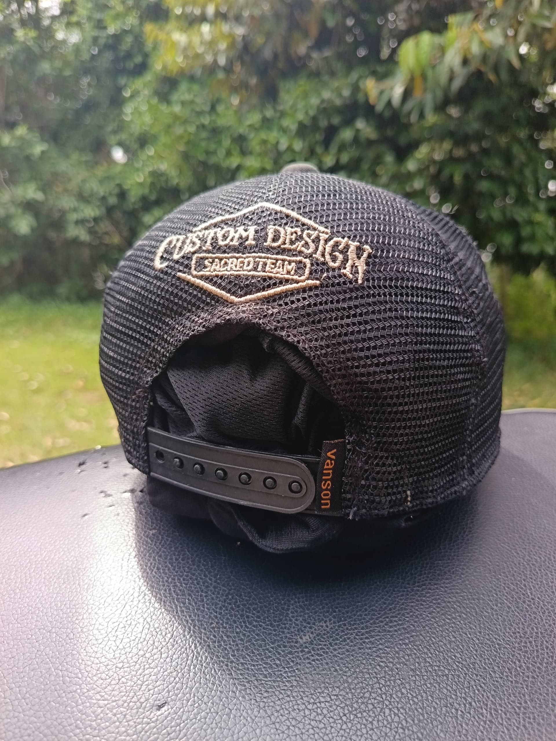 Vanson Leathers × Vintage Vanson death rabbit trucker snapback vintage hat Size ONE SIZE - 5 Thumbnail