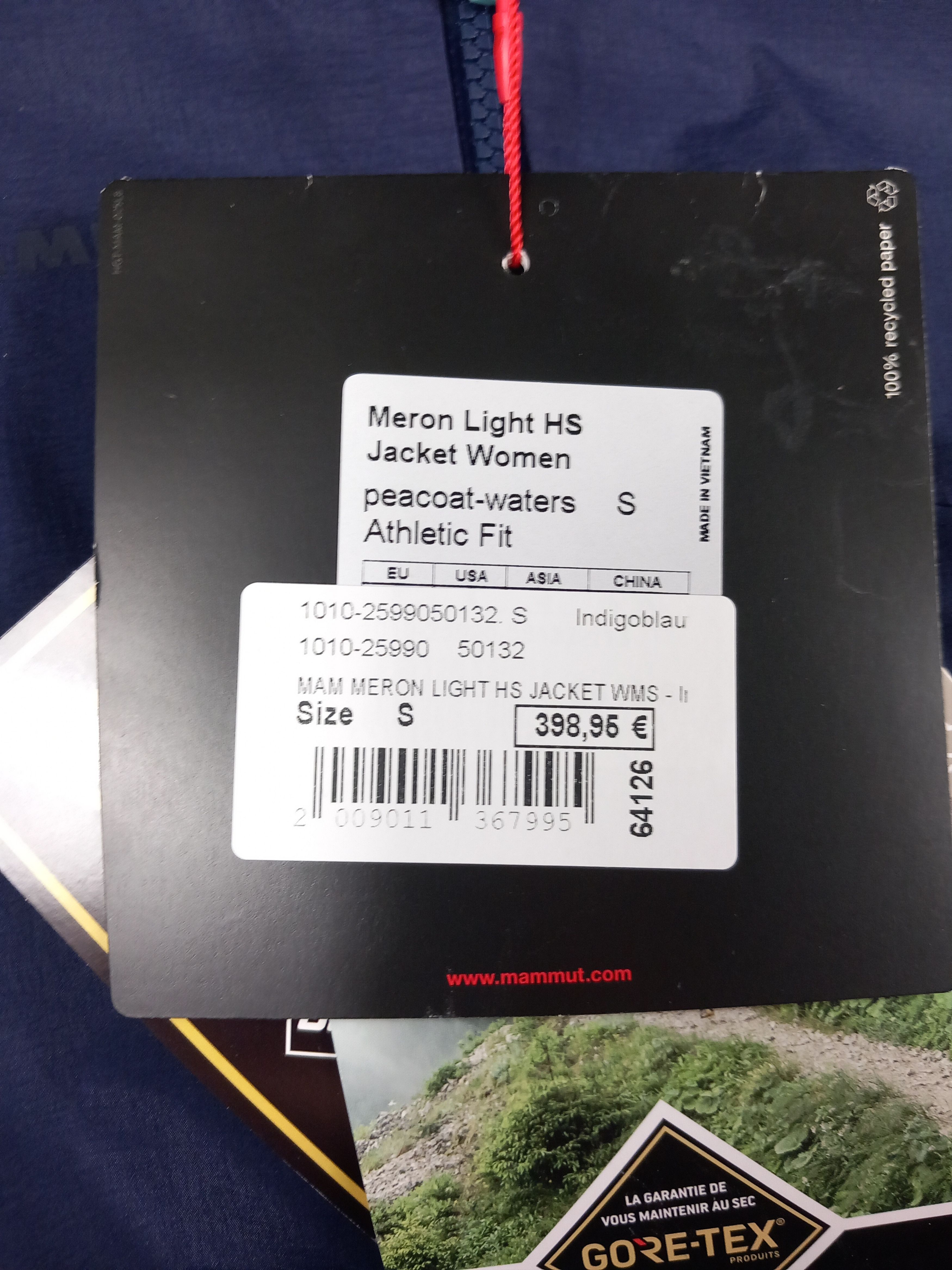 Mammut Mammut Meron Light Gore-tex Women's trekking jacket Size: S Size S / US 4 / IT 40 - 8 Thumbnail