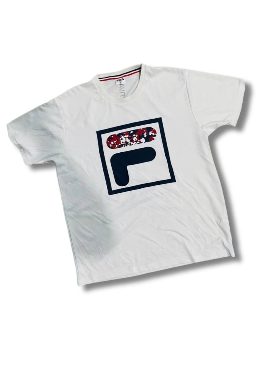 Fila × Vintage Fila Shirt Camouflage Size US L / EU 52-54 / 3 - 1 Thumbnail