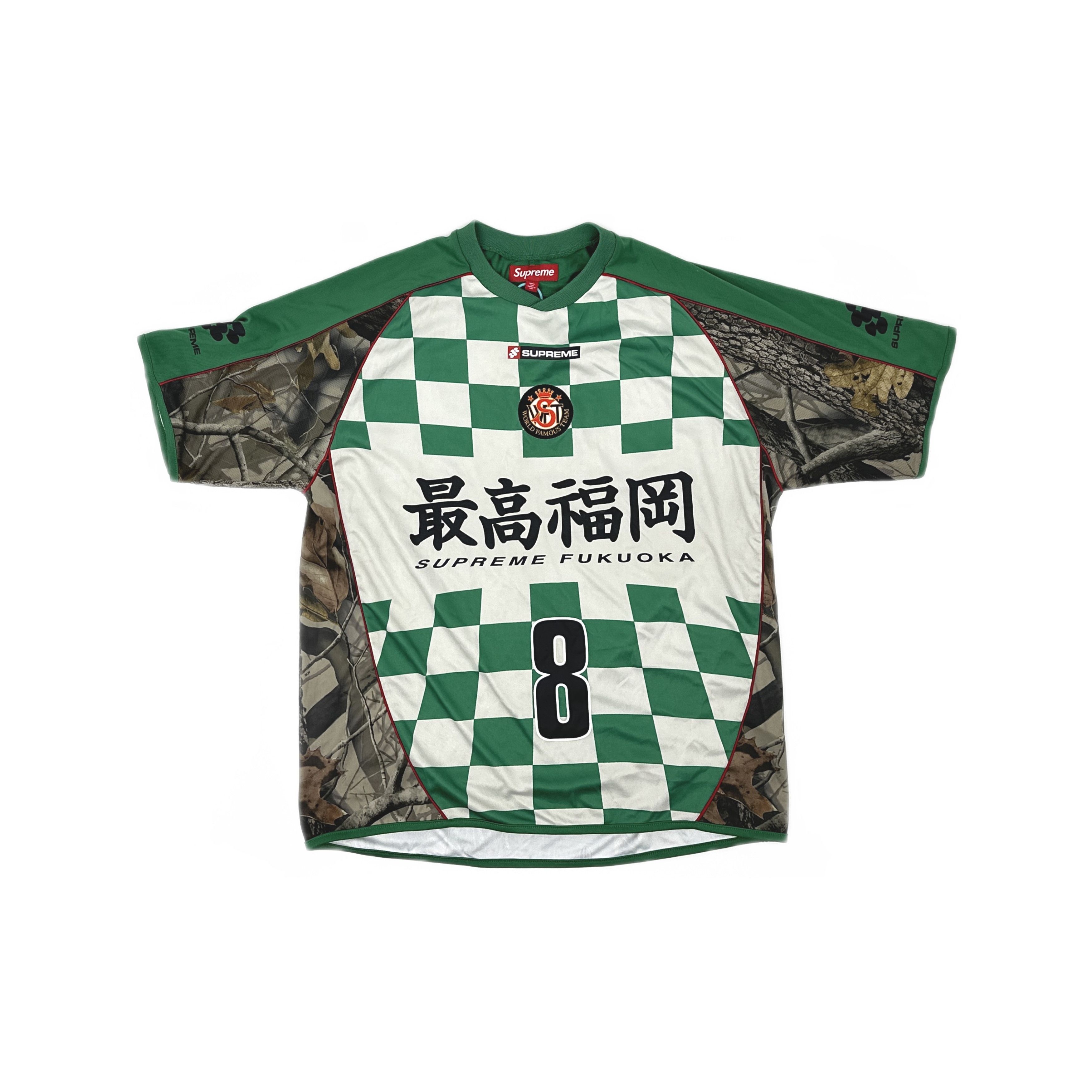 Floral Soccer Jersey Supreme Mサイズ　白 Supreme Supreme Floral Soccer Jersey White Size M | Grailed