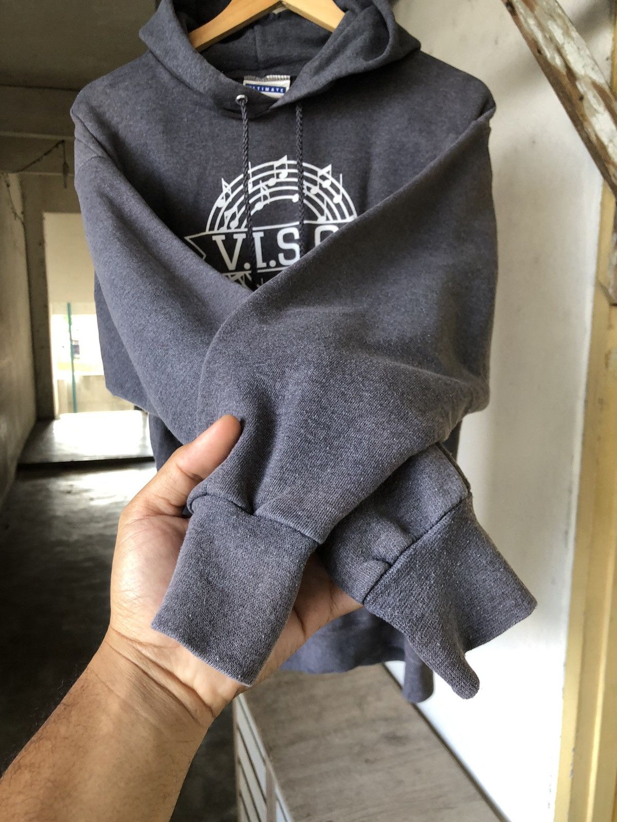 Hanes Vintage 90s VISA Music by Hanes Sweatshirt Size US L / EU 52-54 / 3 - 9 Thumbnail