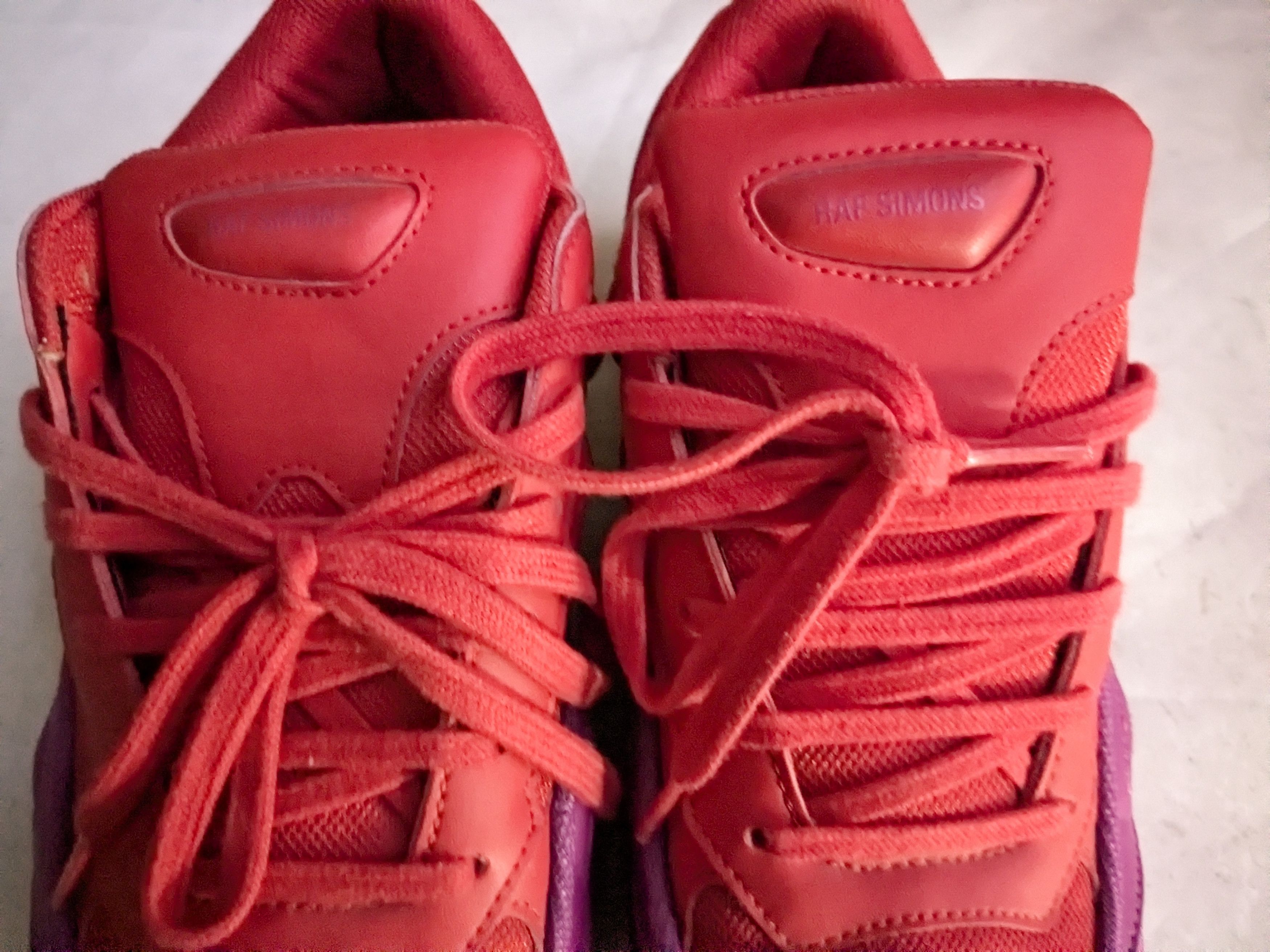 Adidas × Raf Simons Adidas x Raf Simons Ozweego 2 Glory Red Purple 8.5 F34265 Size US 8.5 / EU 41-42 - 5 Thumbnail