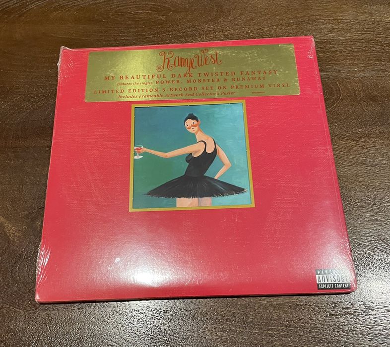 Kanye West Kanye West : My Beautiful Dark Twisted Fantasy Vinyl SEALED