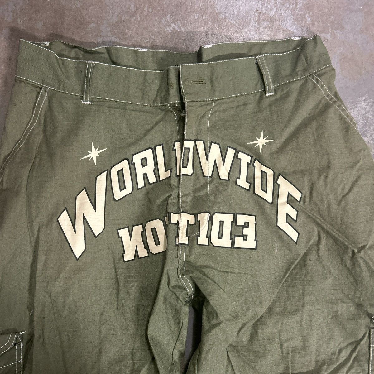 Other Baggy WorldWide Cargo Pants Size US 30 / EU 46 - 4 Thumbnail