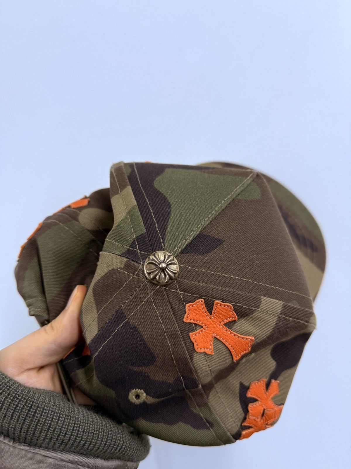 Chrome Hearts Chrome hearts camo crossing cap Size ONE SIZE - 4 Thumbnail