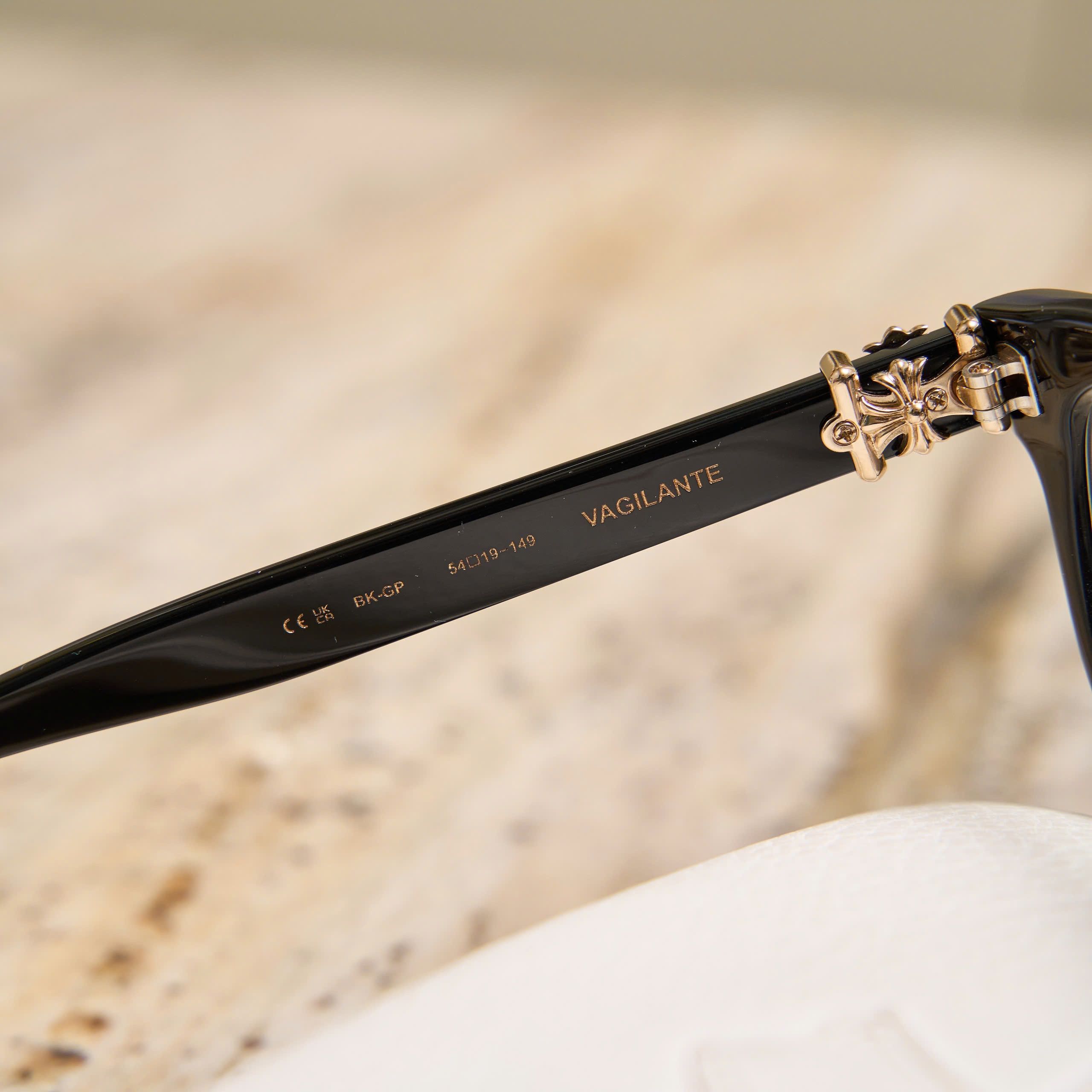 Chrome Hearts CHROME HEARTS VAGILANTE BLACK GOLD Size ONE SIZE - 6 Thumbnail