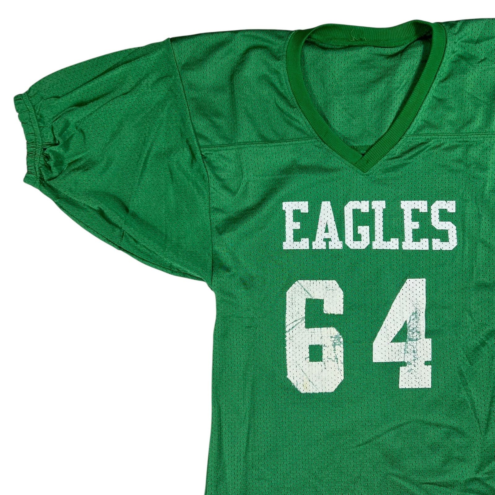 NFL × Vintage 90s Philadelphia Eagles Kelly green mesh NFL football jersey Size US S / EU 44-46 / 1 - 4 Thumbnail
