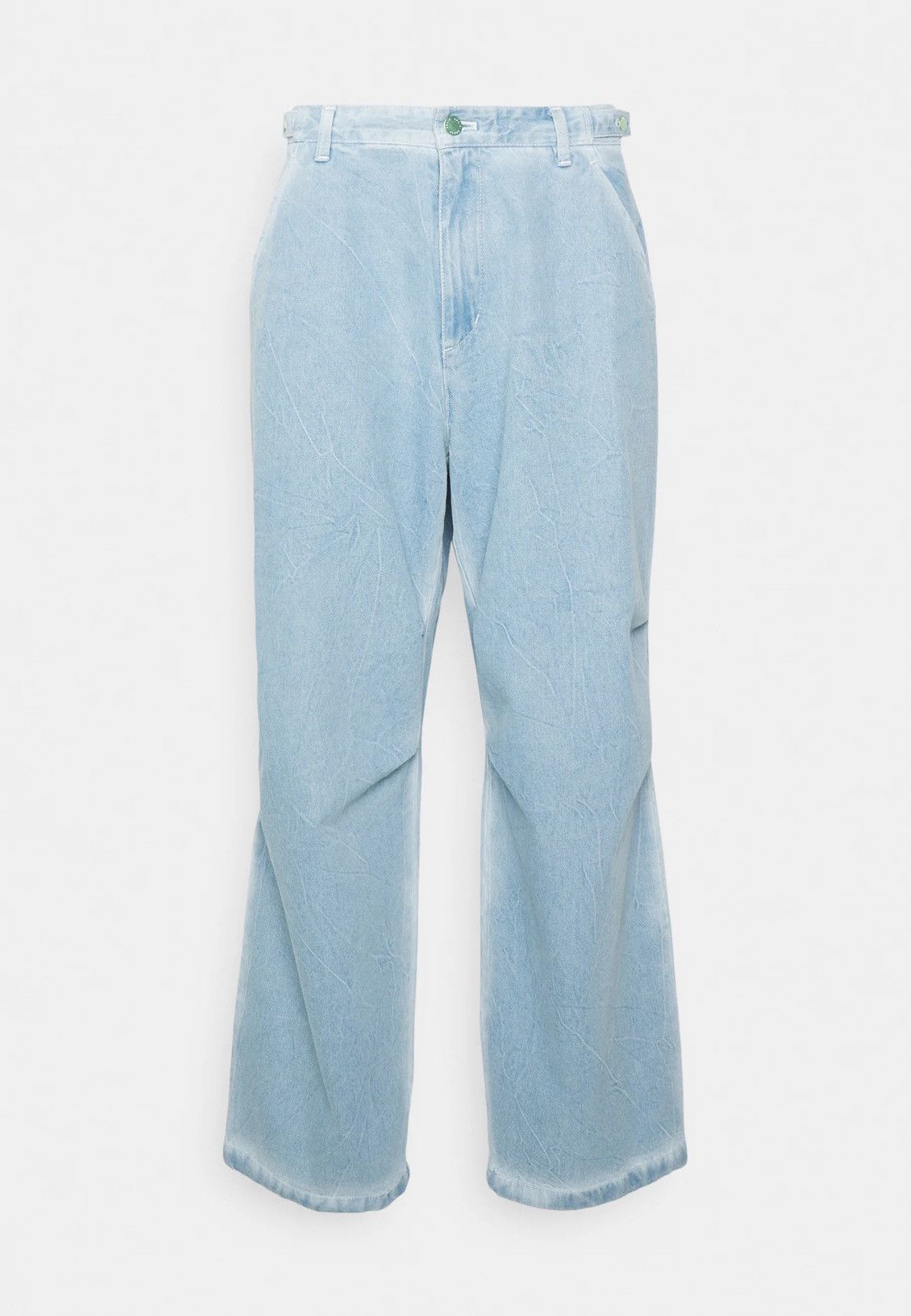 Solid Homme × Wooyoungmi !DS! SS23 Solid Homme Washed Indigo Denim Pants Size US 34 / EU 50 - 3 Thumbnail