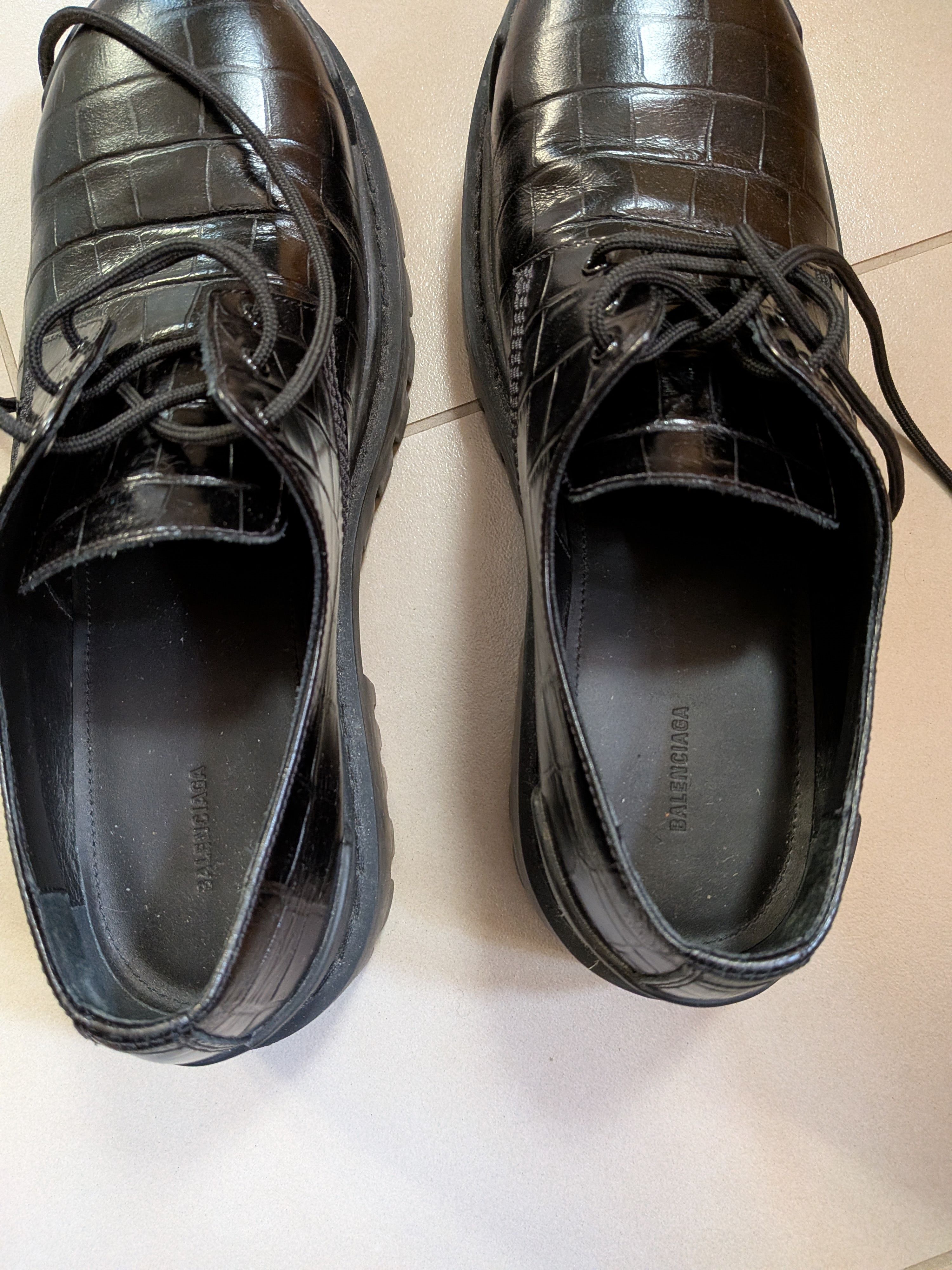 Balenciaga Balenciaga Croc Strike Derby Size US 8 / EU 41 - 4 Thumbnail