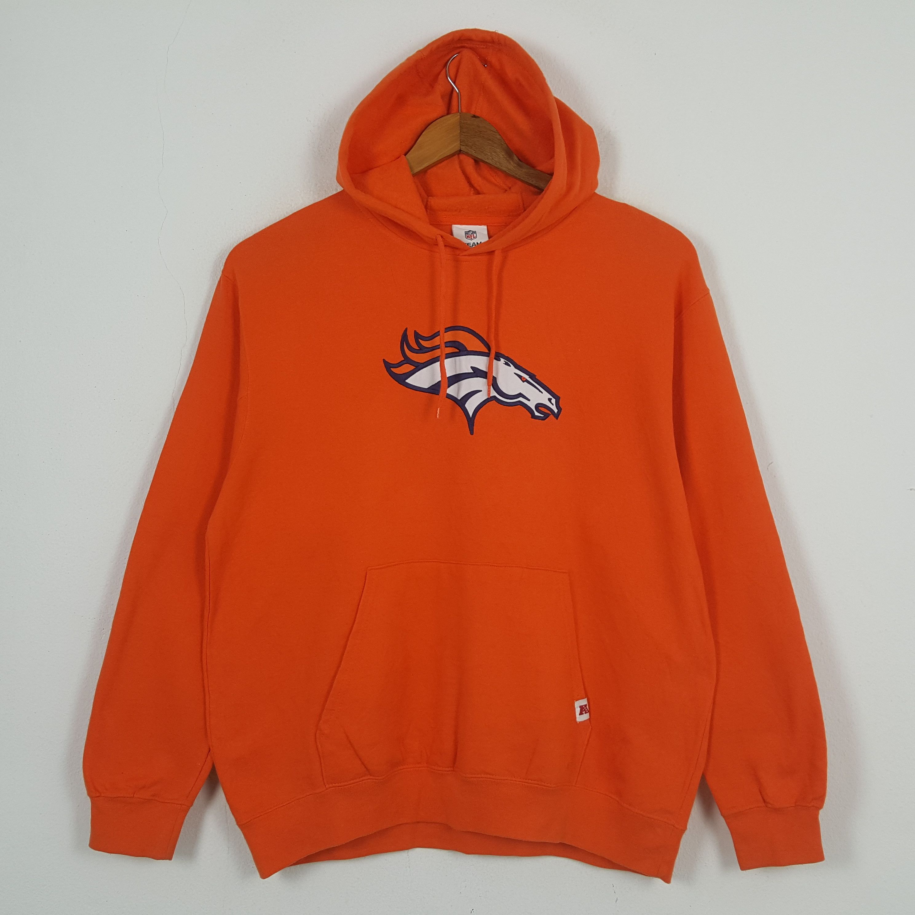NFL × Vintage Vintage BRONCOS NFL TEAM American Football Hoodies C290N3 Size US XL / EU 56 / 4 - 1 Thumbnail