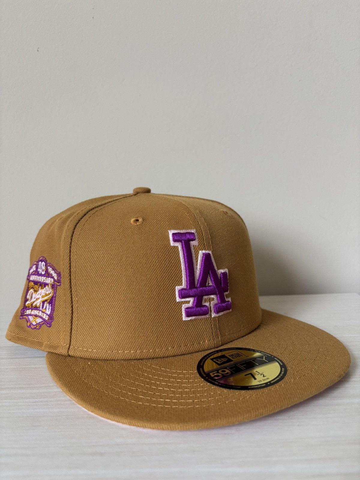Topperz Los Angeles Dodgers Fitted Size 7 1/2 Topperz Size ONE SIZE - 1 Thumbnail